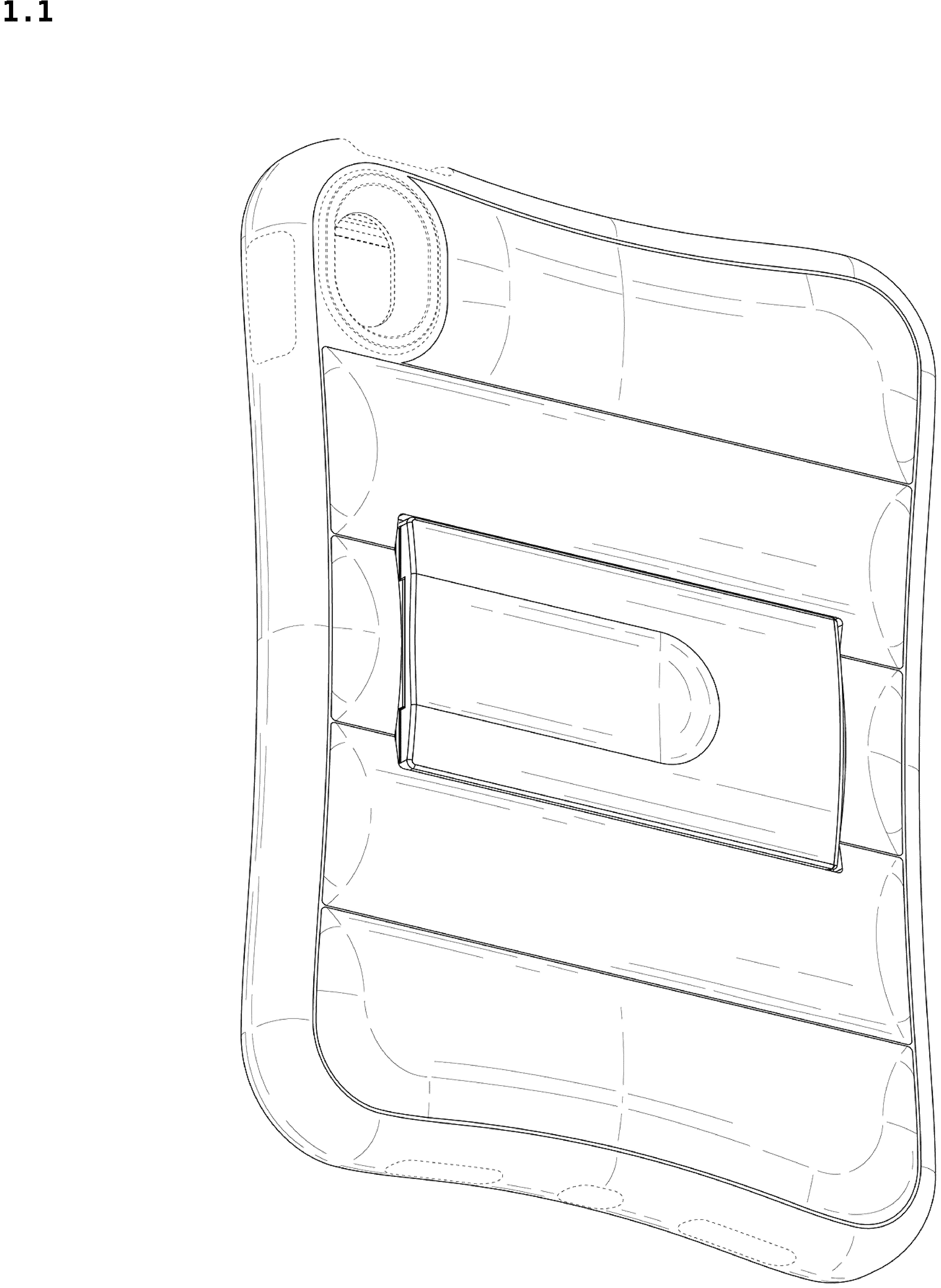 Patent USD1044819 — Tablet case — Figure 1
