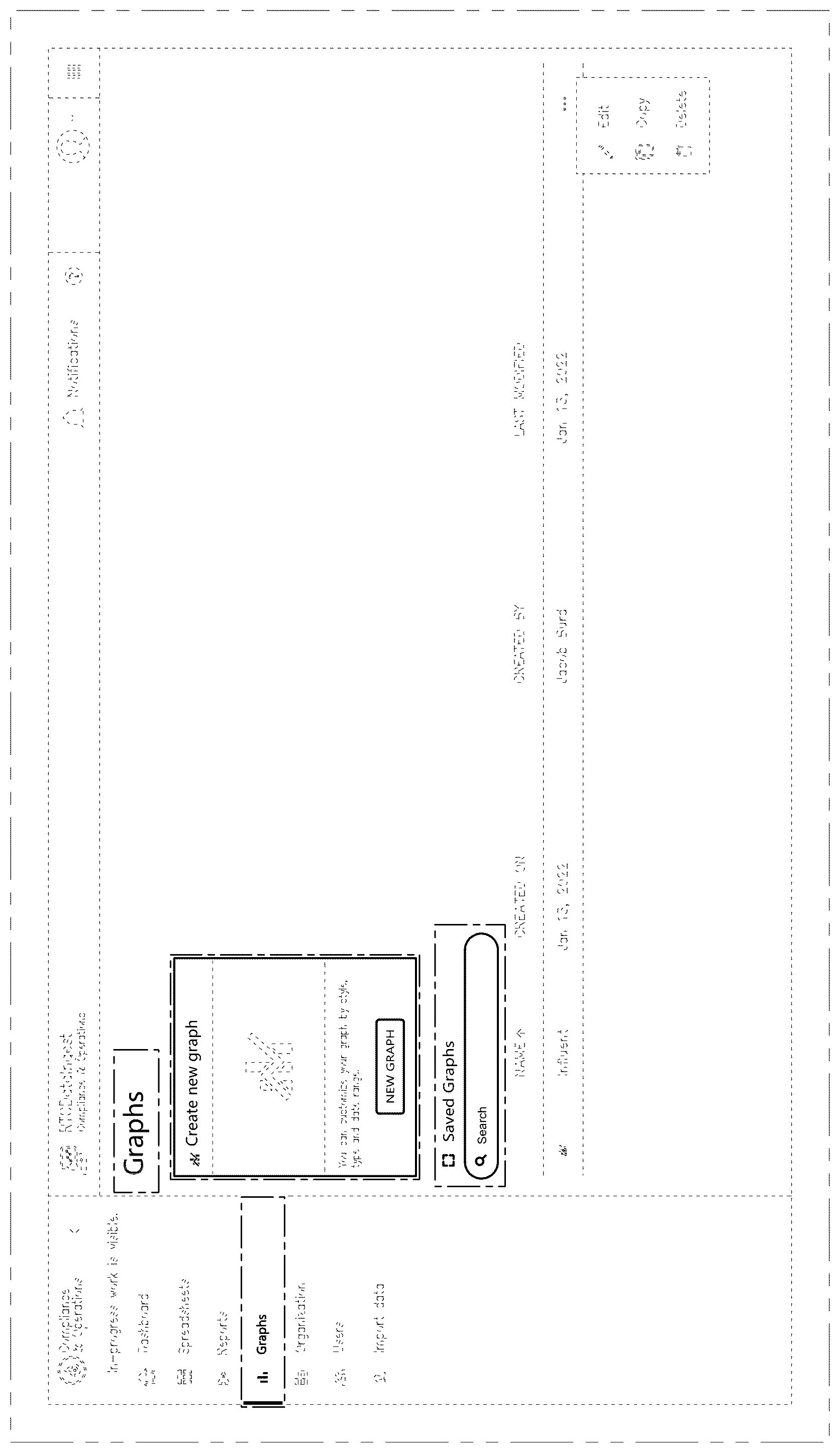Patent USD1044830 Figure 1 – Portion of a monitor displayed with a graphical user interface