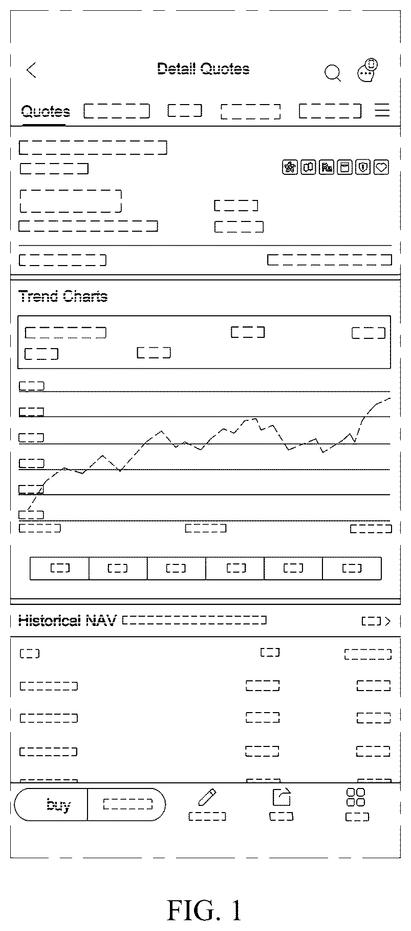 Patent USD1044849 — Display screen or portion thereof with animated graphical user interface for fund purchase — Figure 1