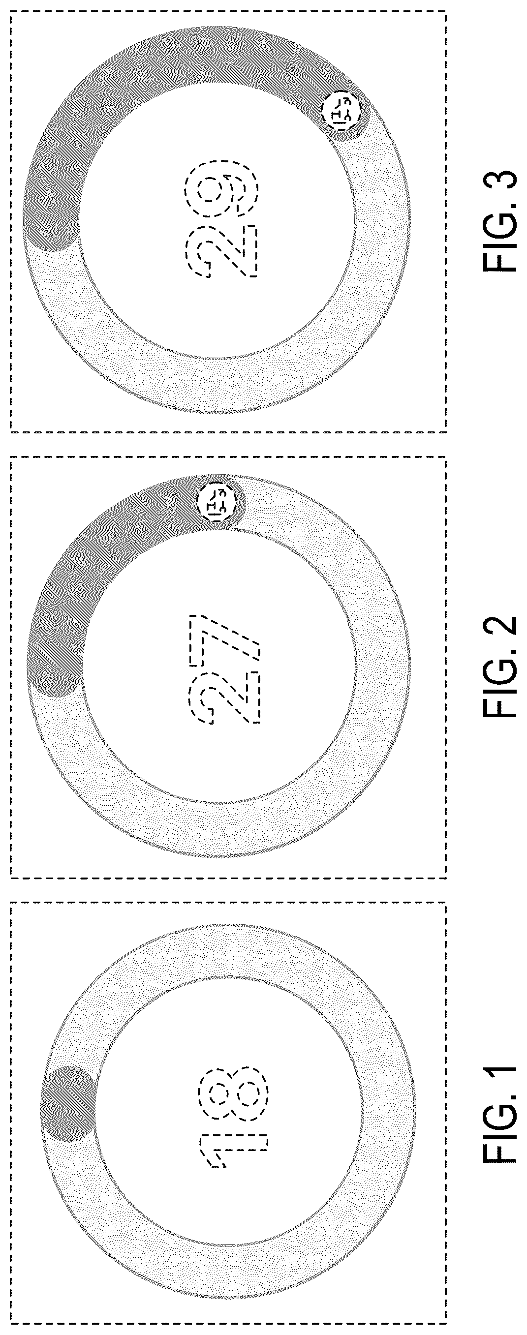 Patent USD1044864 — Display screen with transitional graphical user interface — Figure 1