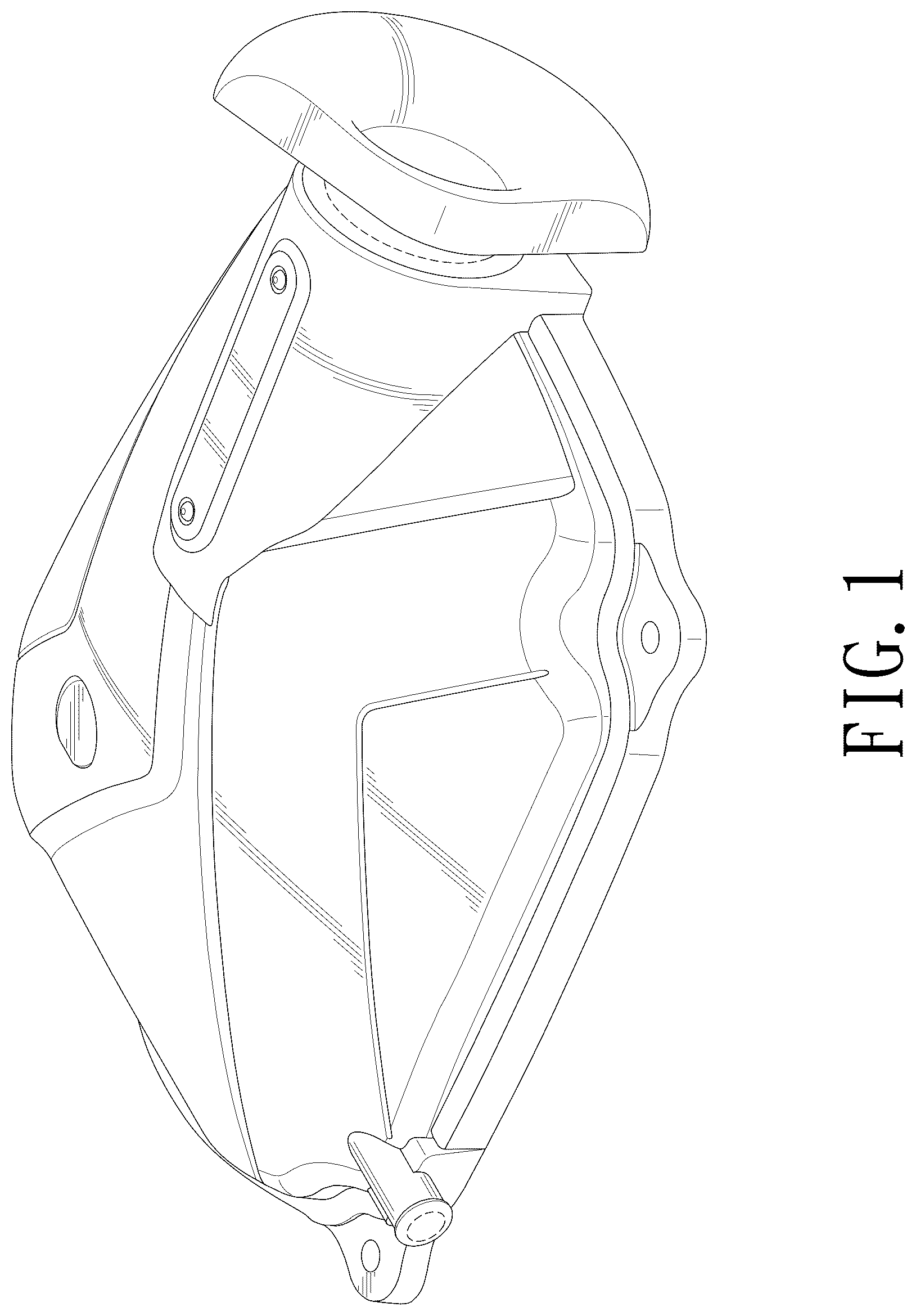 Patent USD1044873 — Air filter cover — Figure 1