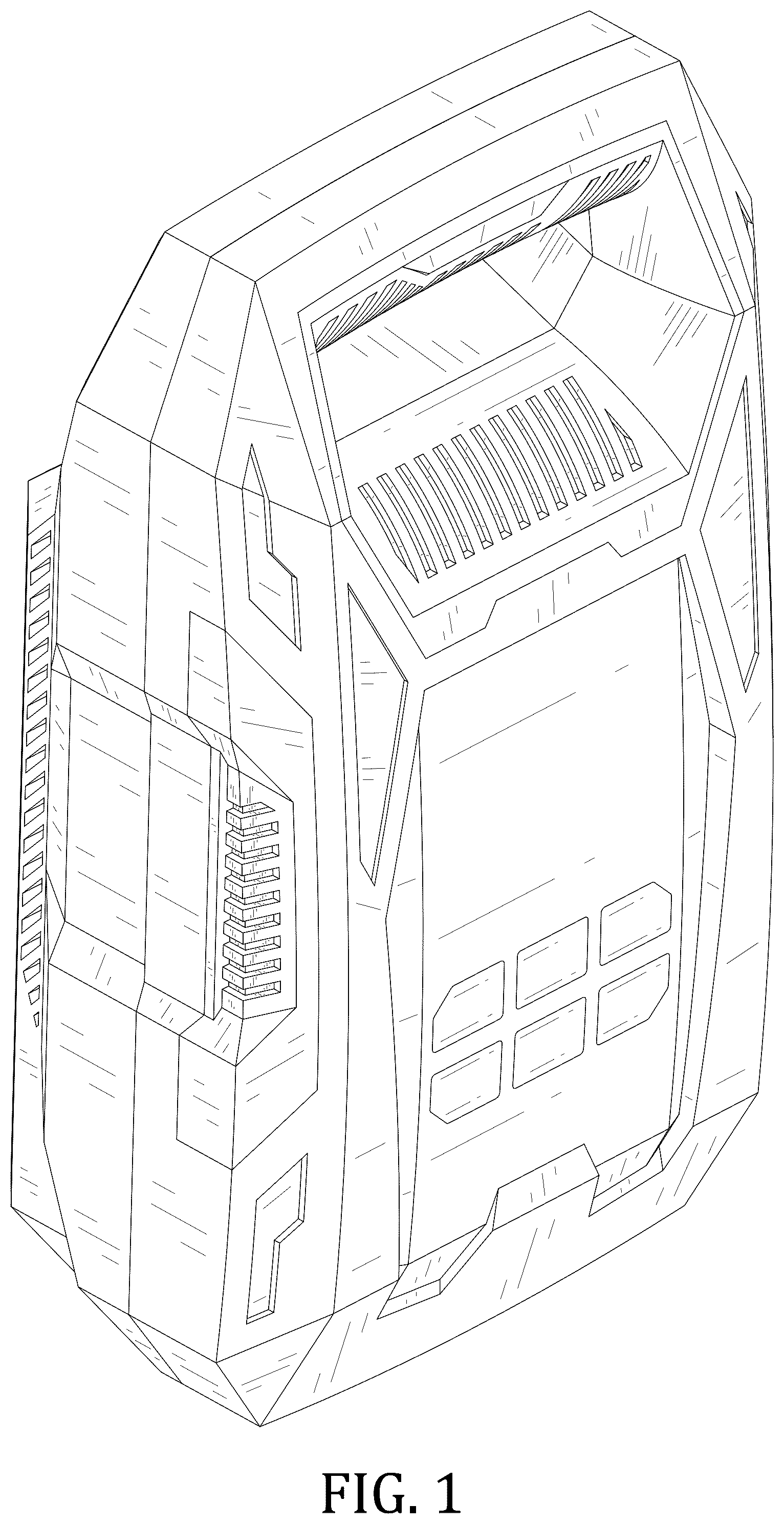 Patent USD1044875 — Portable air compressor — Figure 1
