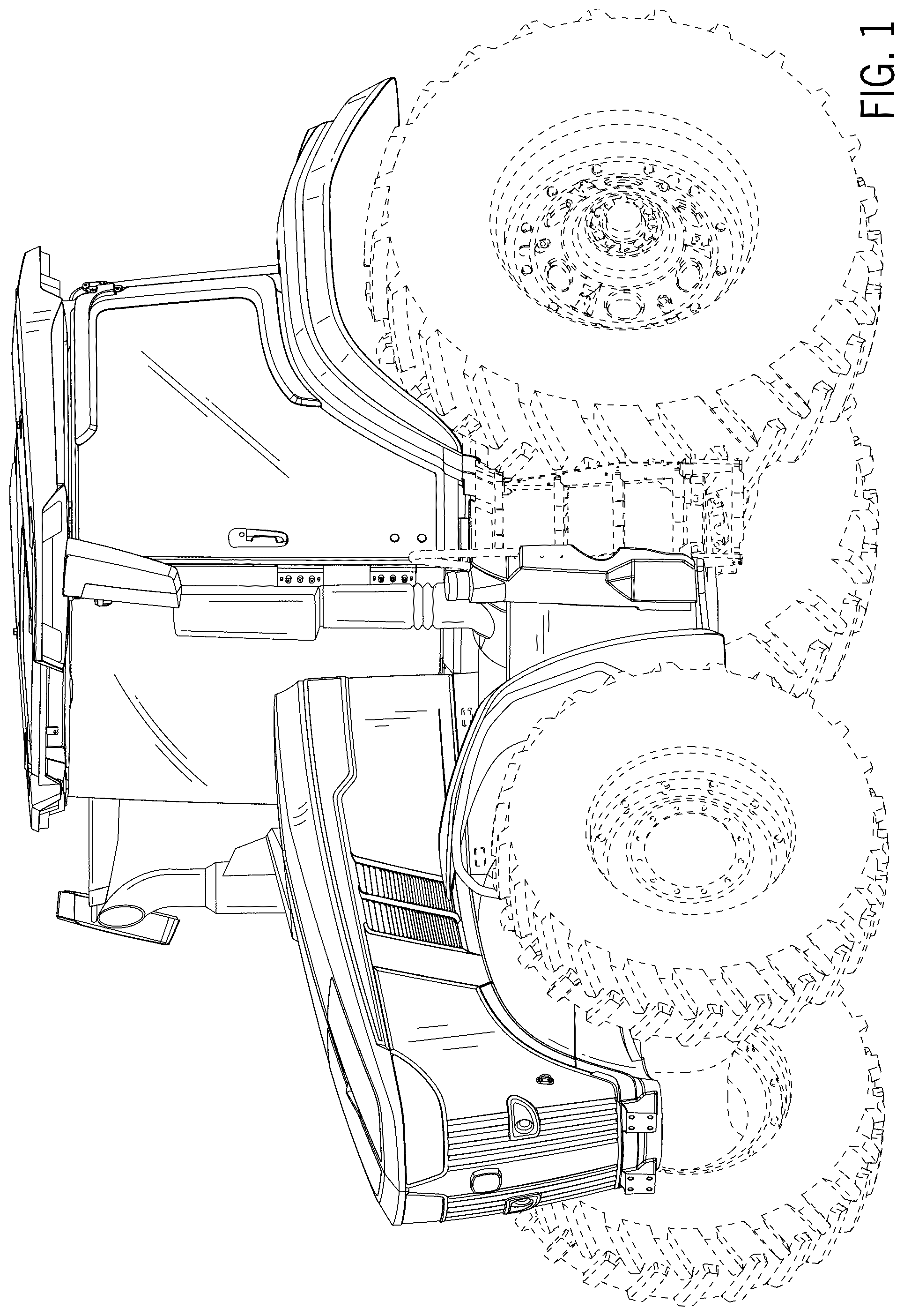 Patent USD1044882 — Work vehicle — Figure 1