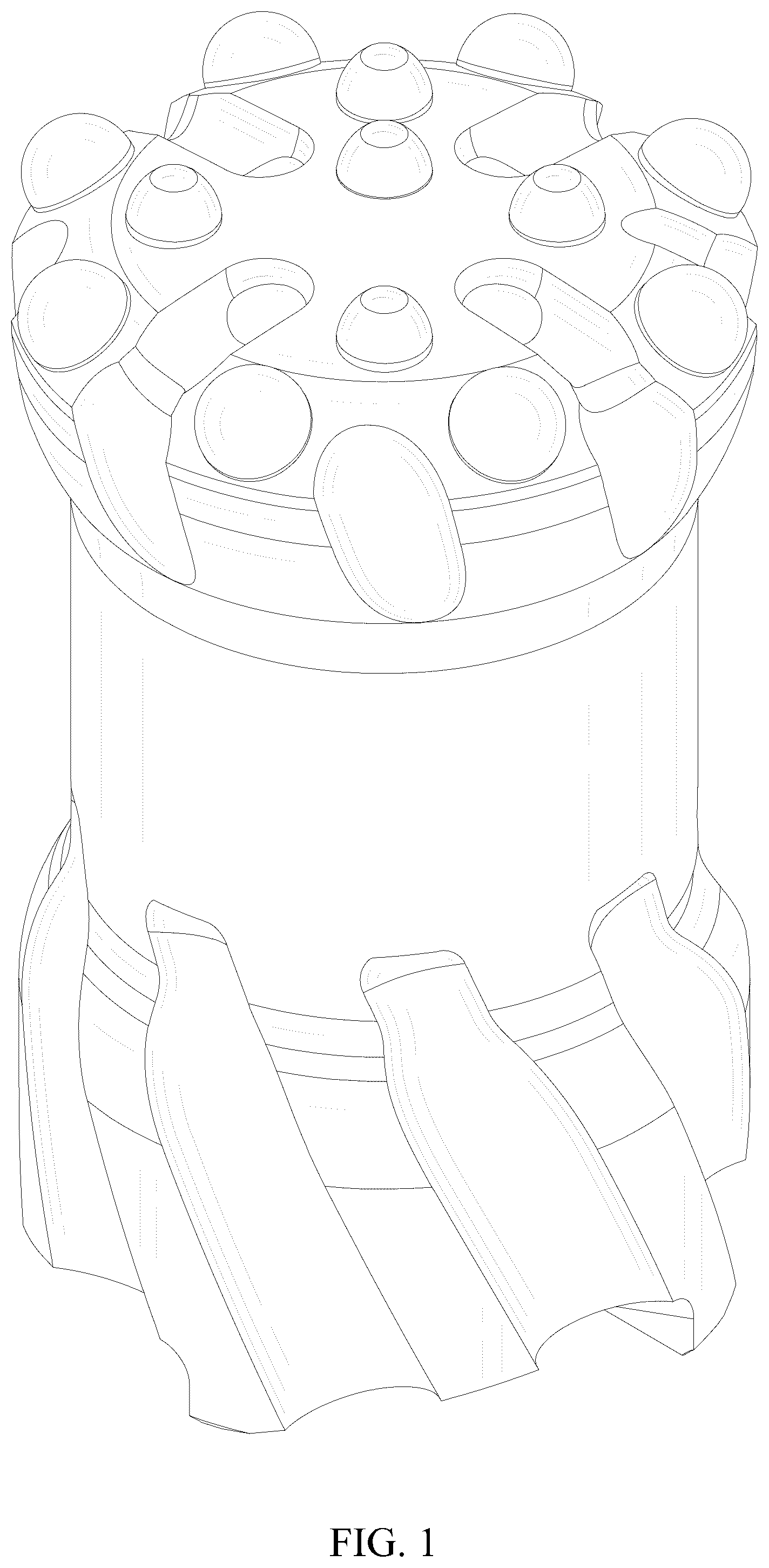 Patent USD1044894 — Button drill bit — Figure 1