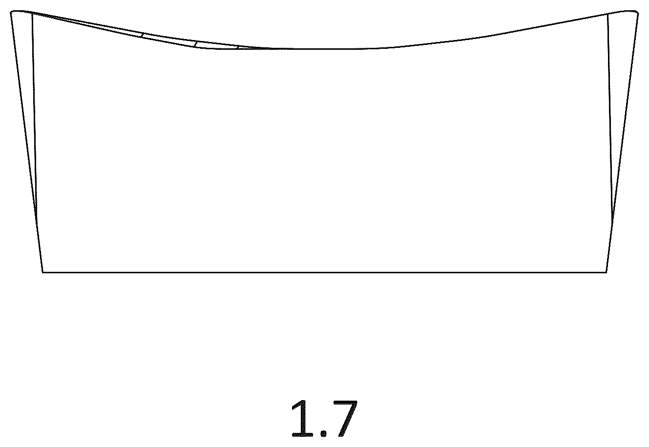 Patent USD1044897 Figure 7 – Cutting insert for machine tools for metalworking