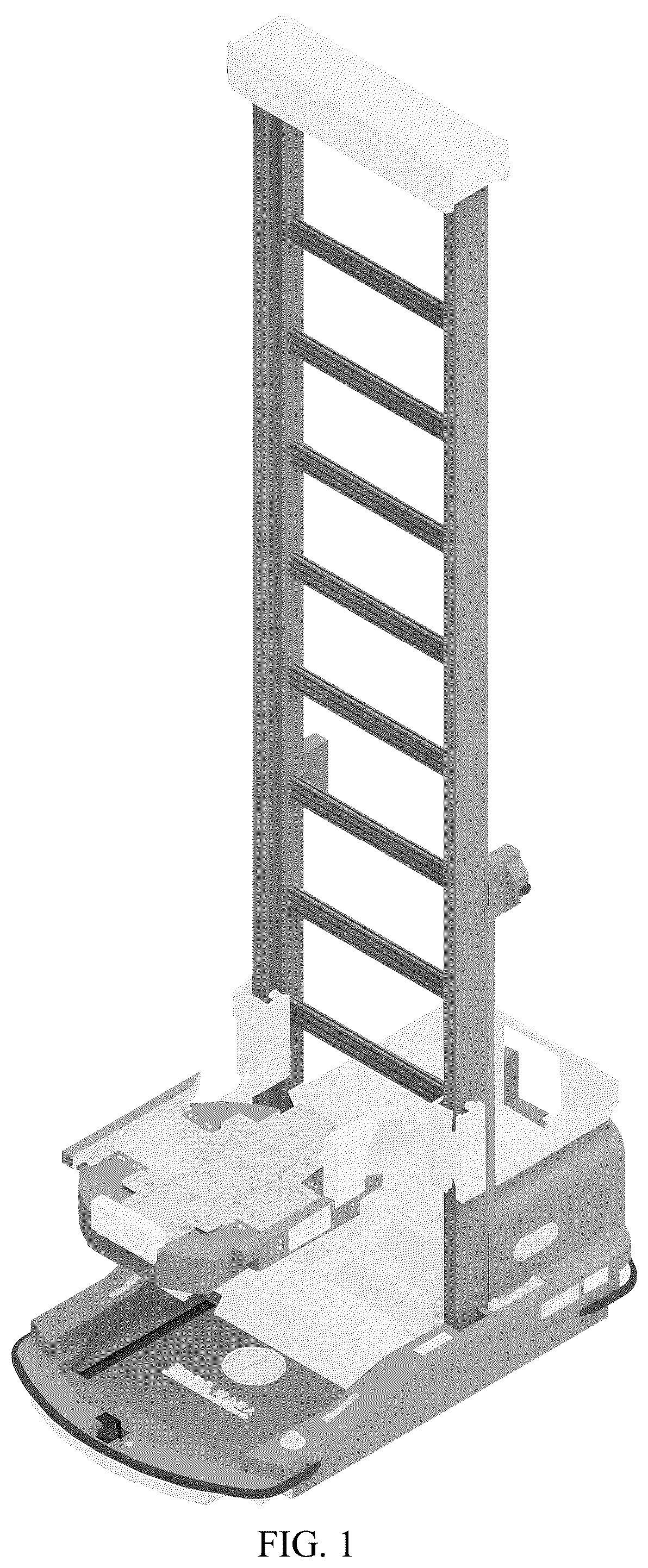 Patent USD1044899 Figure 1 – Storage robot