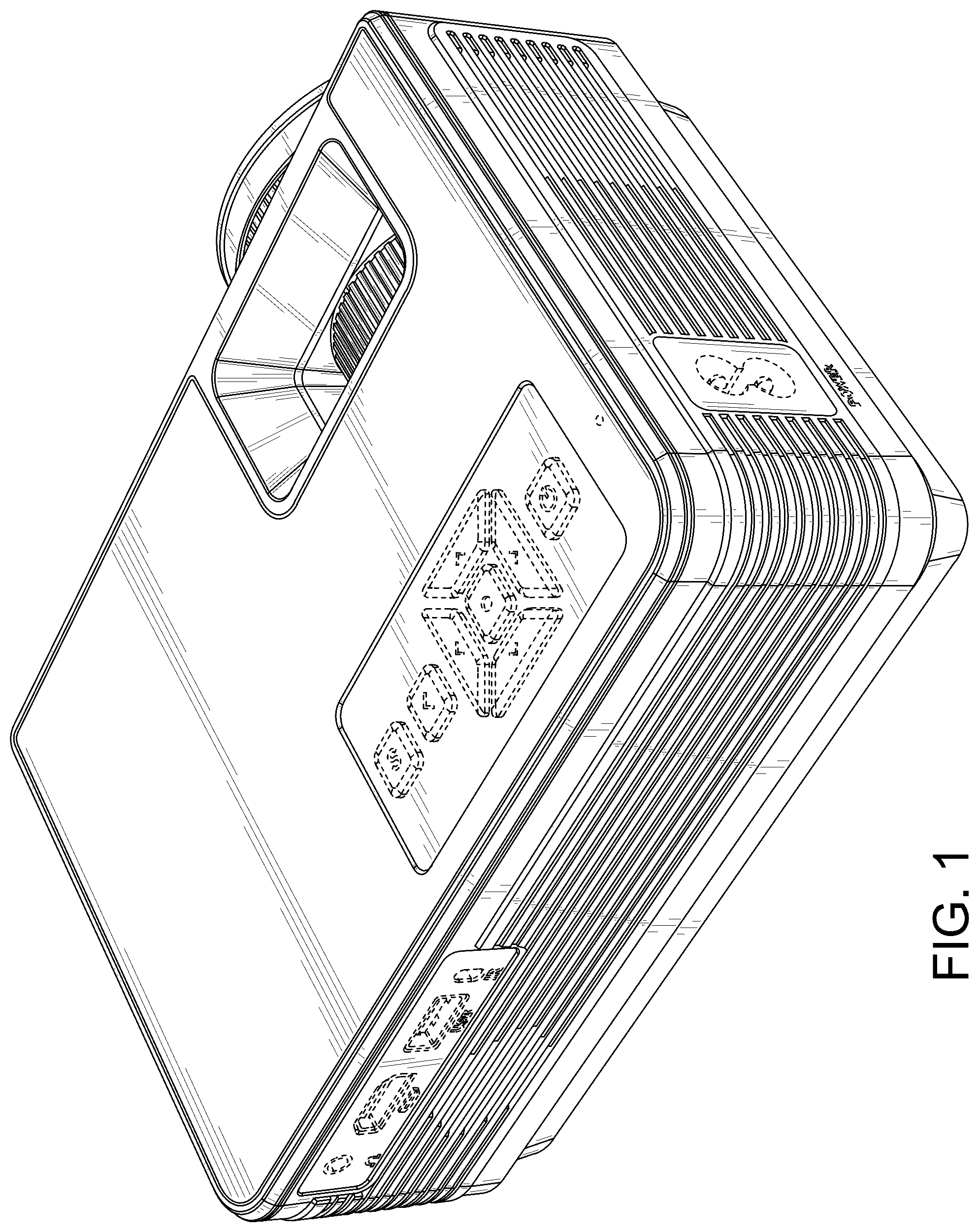 Patent USD1044911 — Projector — Figure 1
