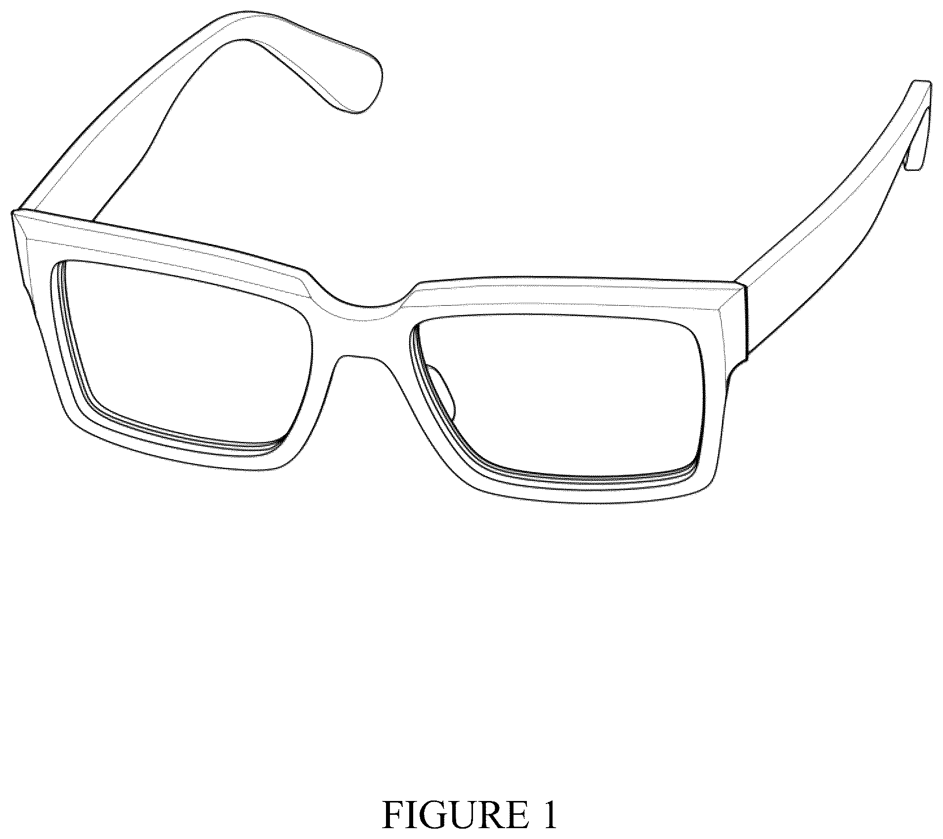 Patent USD1044918 — Glasses — Figure 1