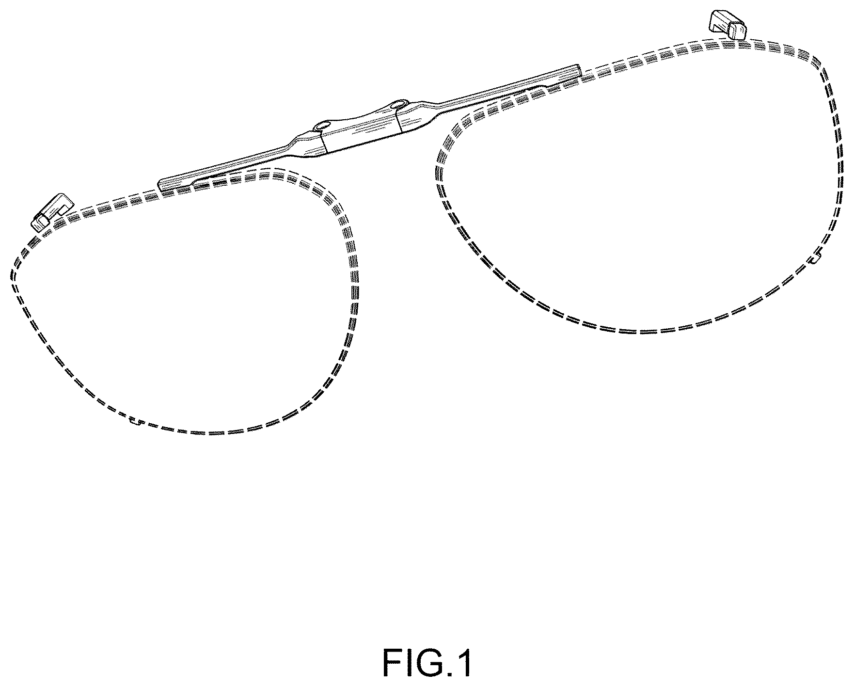 Patent USD1044919 — Spectacles — Figure 1