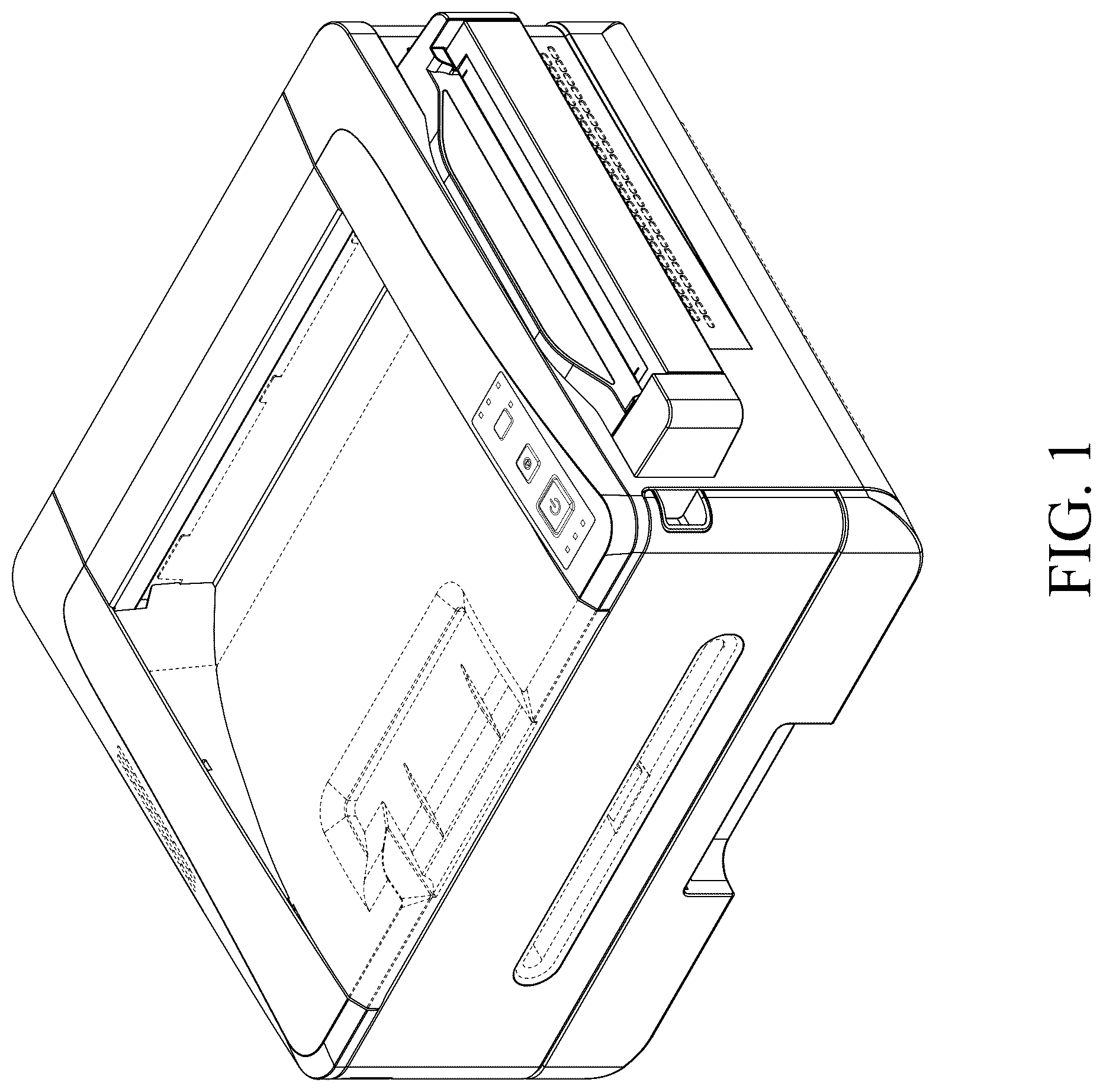 Patent USD1044933 — Multi-function printer — Figure 1