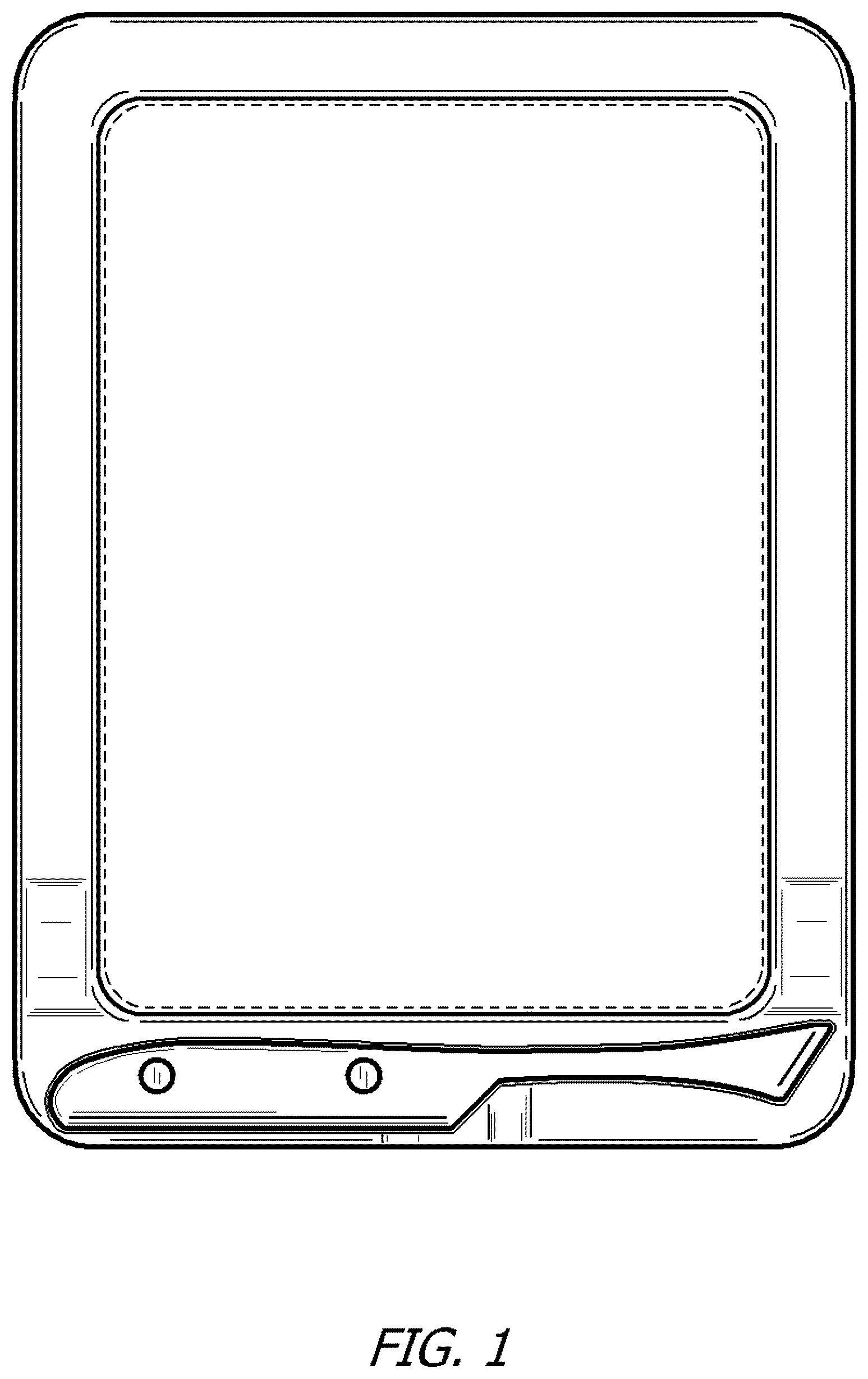 Patent USD1044939 Figure 1 – Gel board with inset stylus