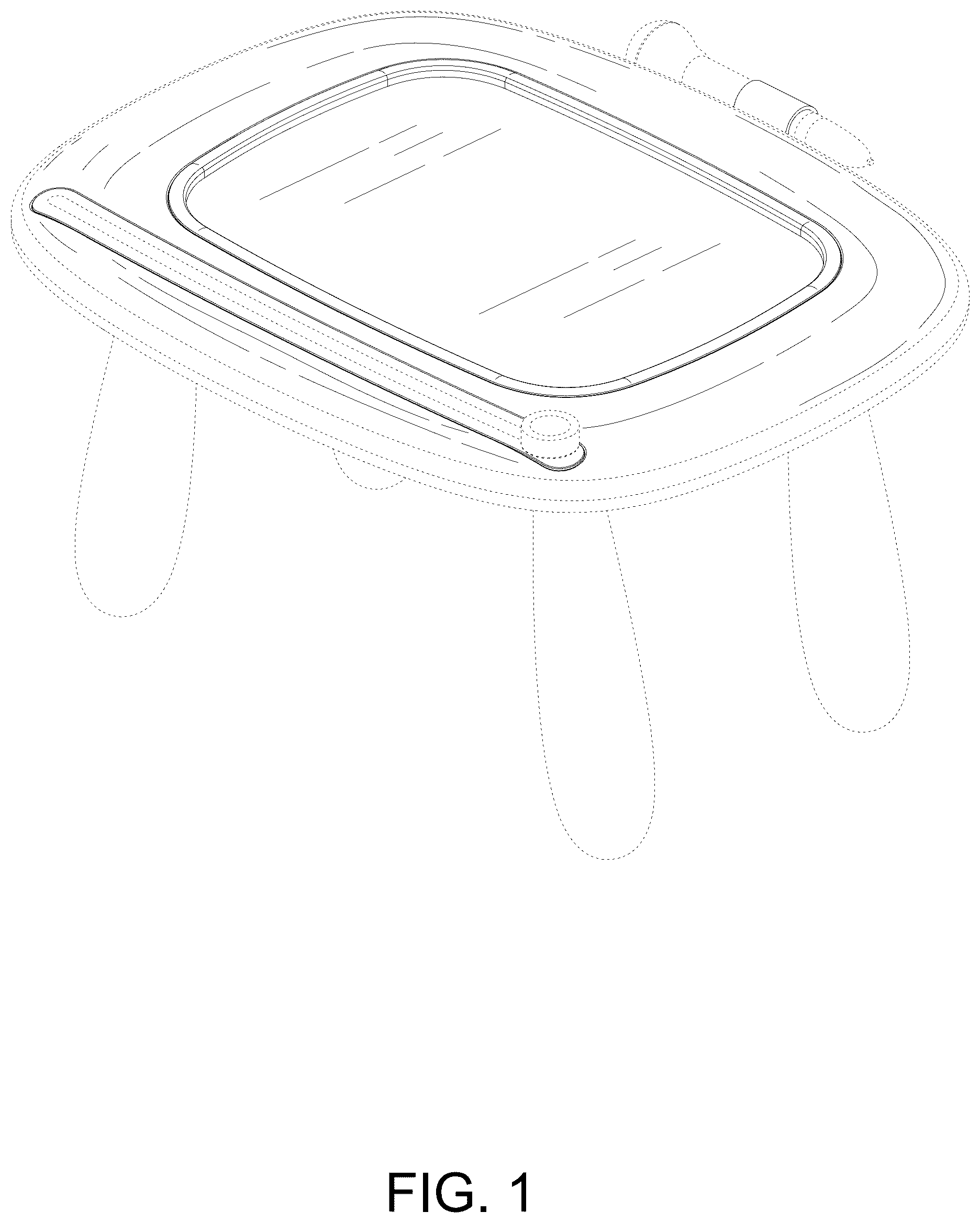 Patent USD1044940 — Writing tablet — Figure 1