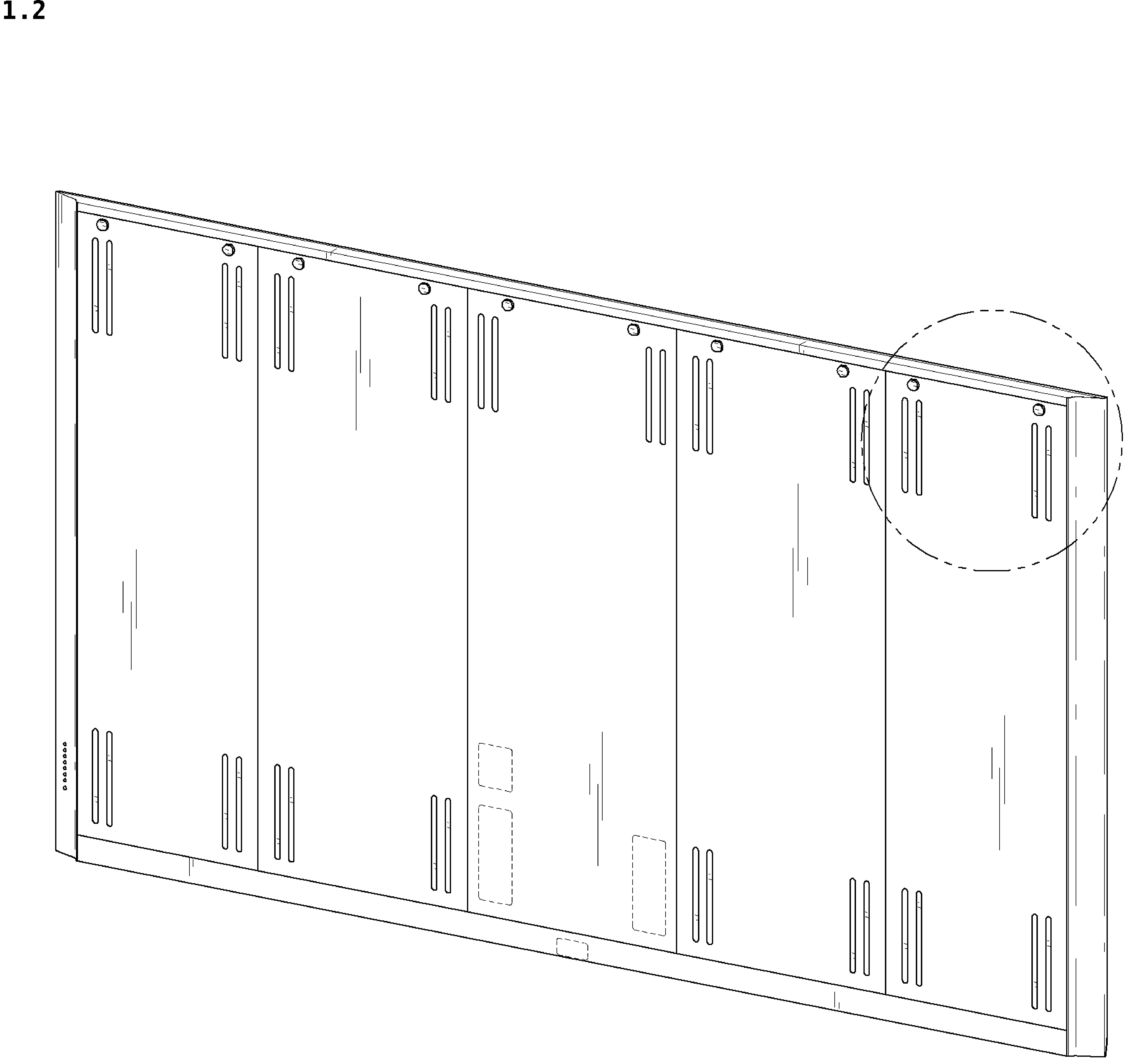 Patent USD1044947 Figure 2 – Digital signage