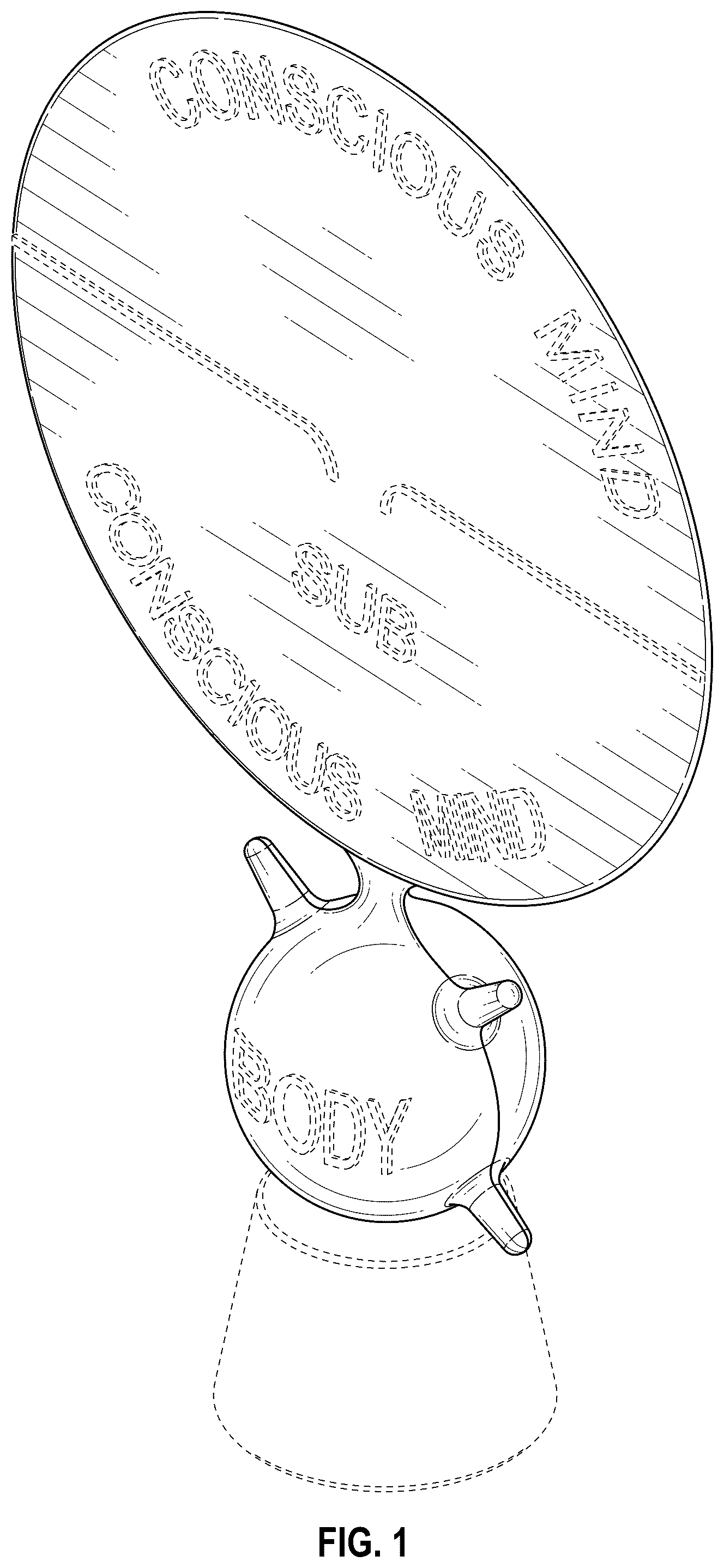 Patent USD1044958 — Motivational device — Figure 1
