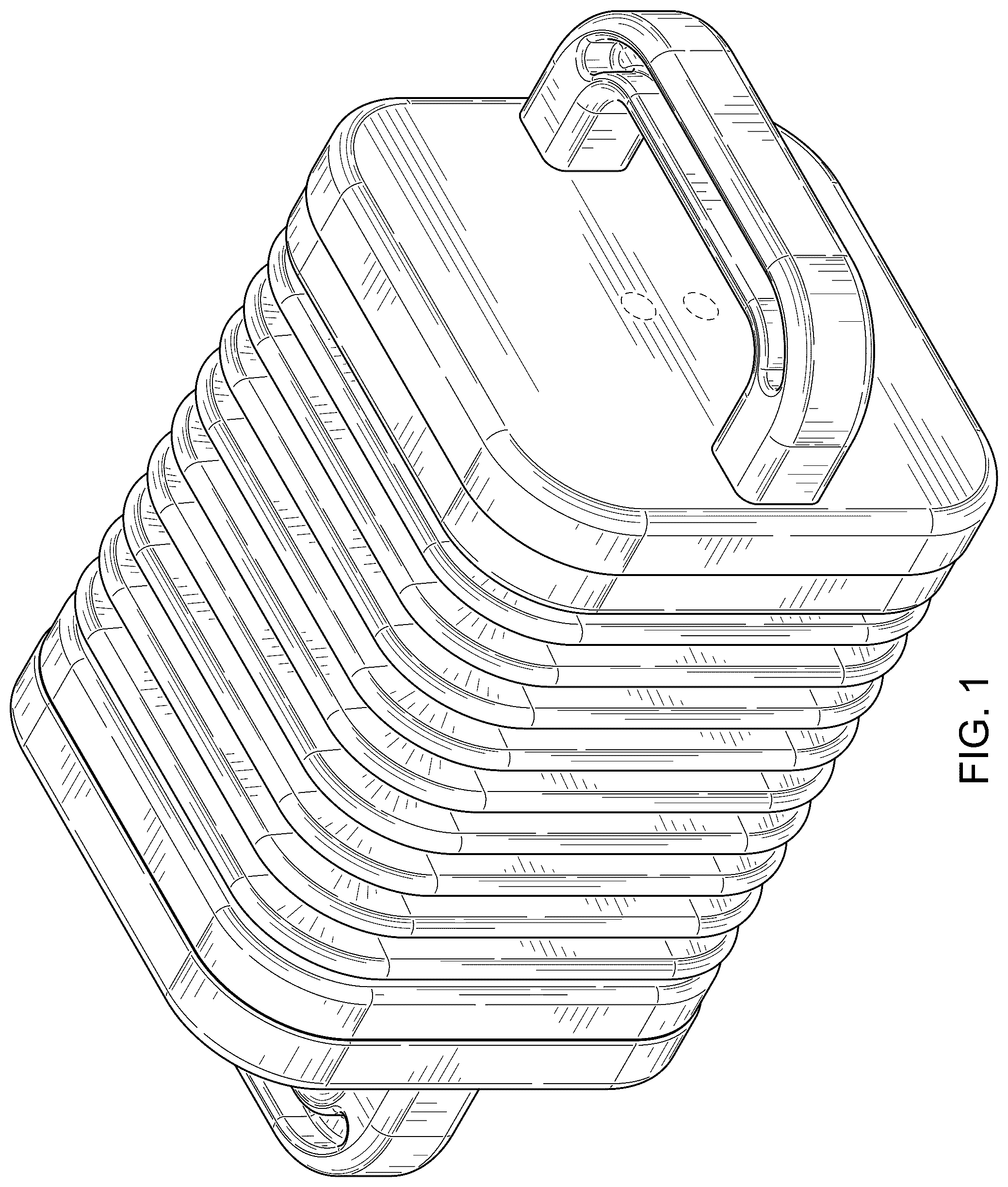 Patent USD1044960 — Toy concertina — Figure 1