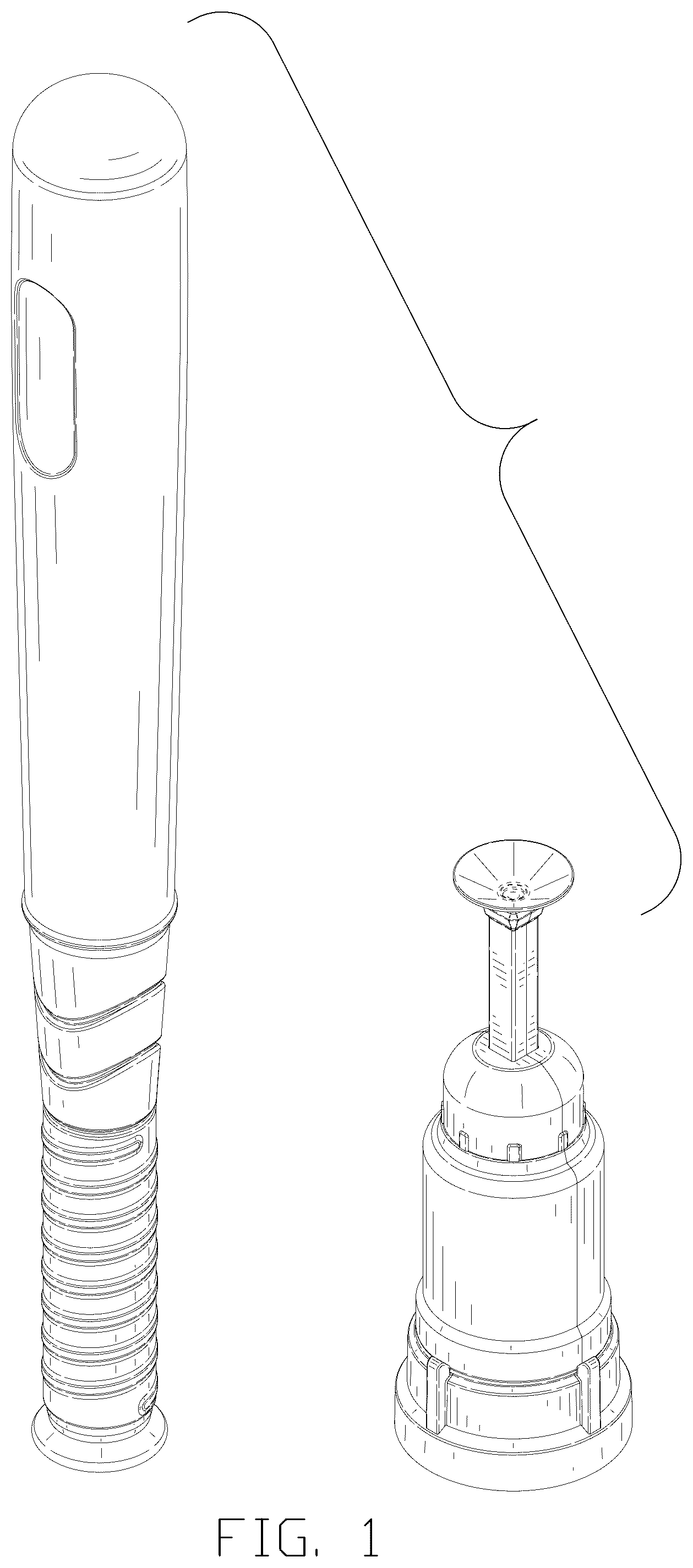 Patent USD1044987 Figure 1 – Baseball toy set