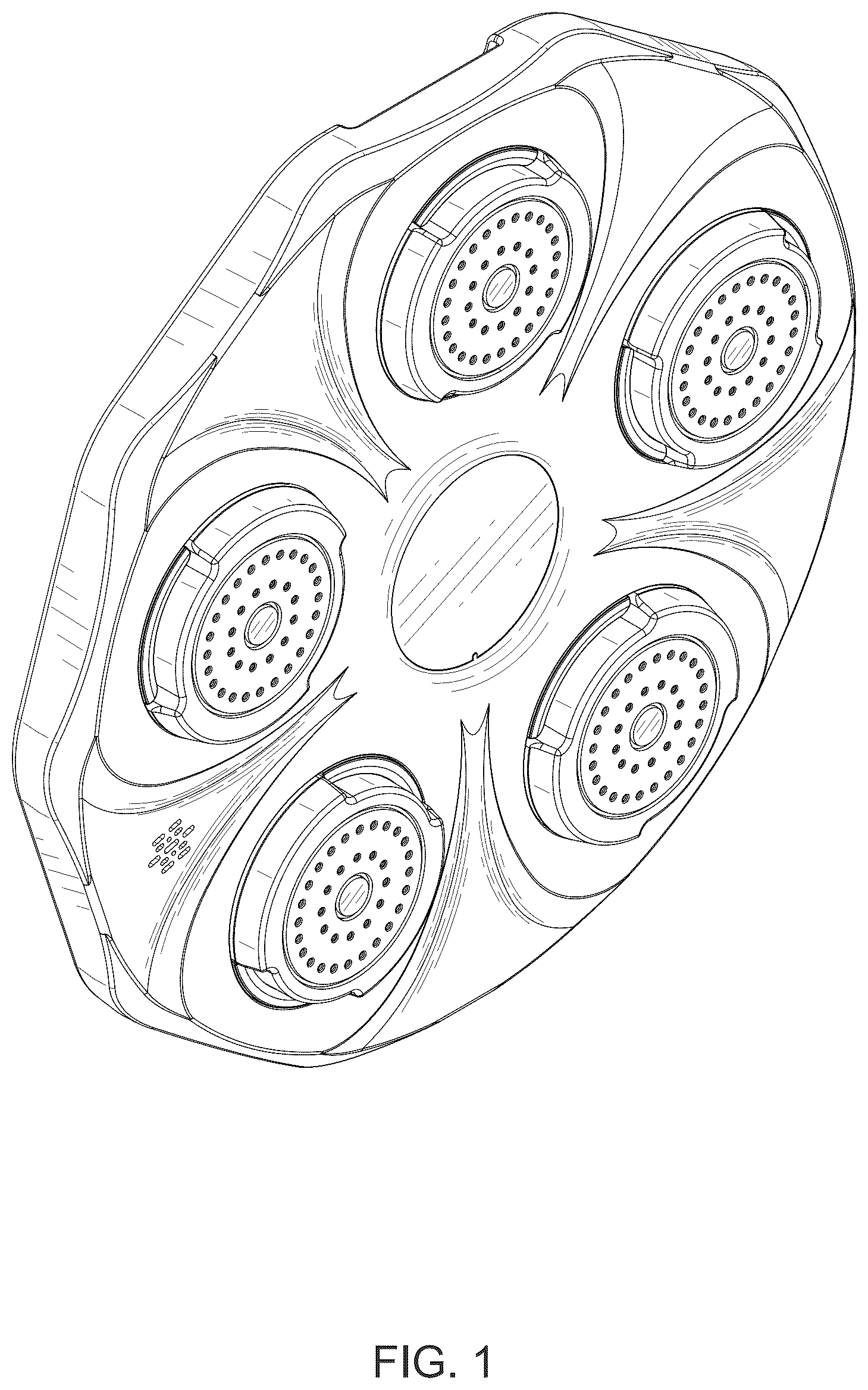 Patent USD1044989 — Musical boxing target — Figure 1