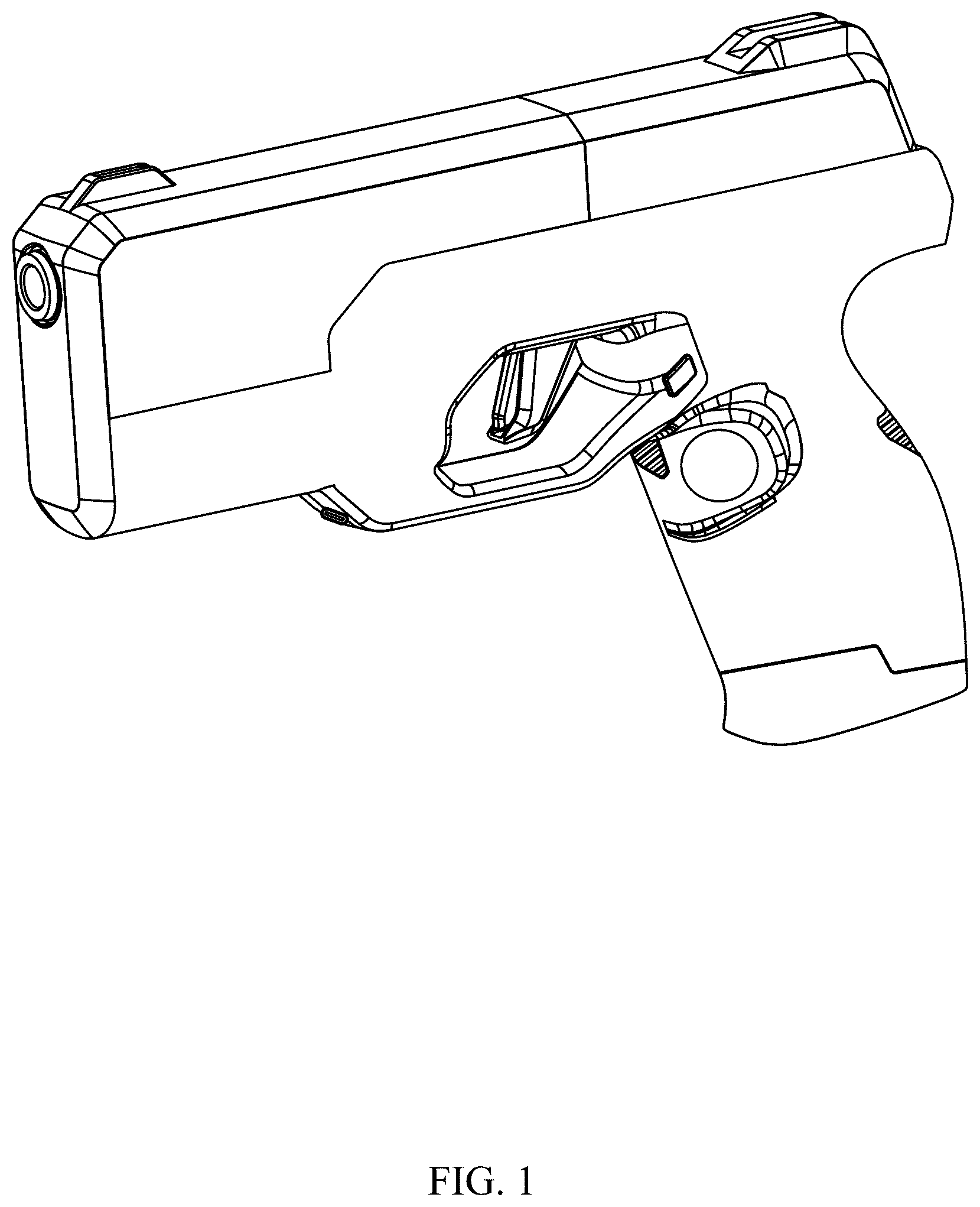 Patent USD1044994 — Pistol — Figure 1