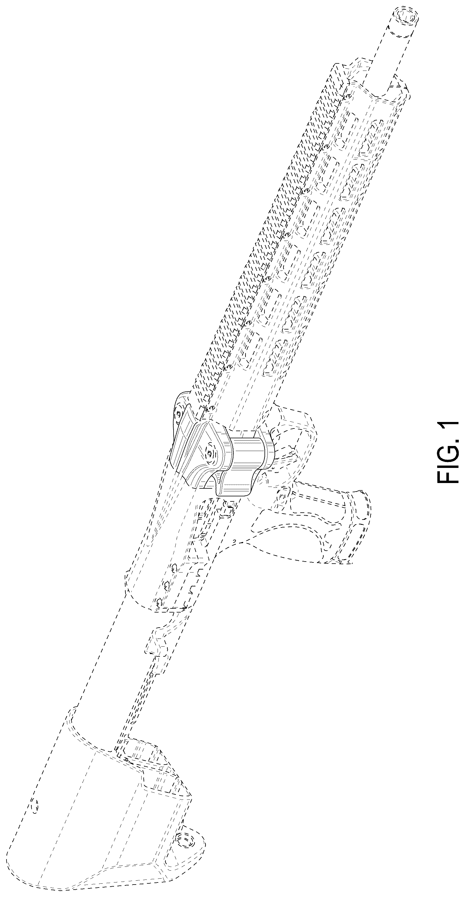 Patent USD1044998 — Foldable firearm — Figure 1