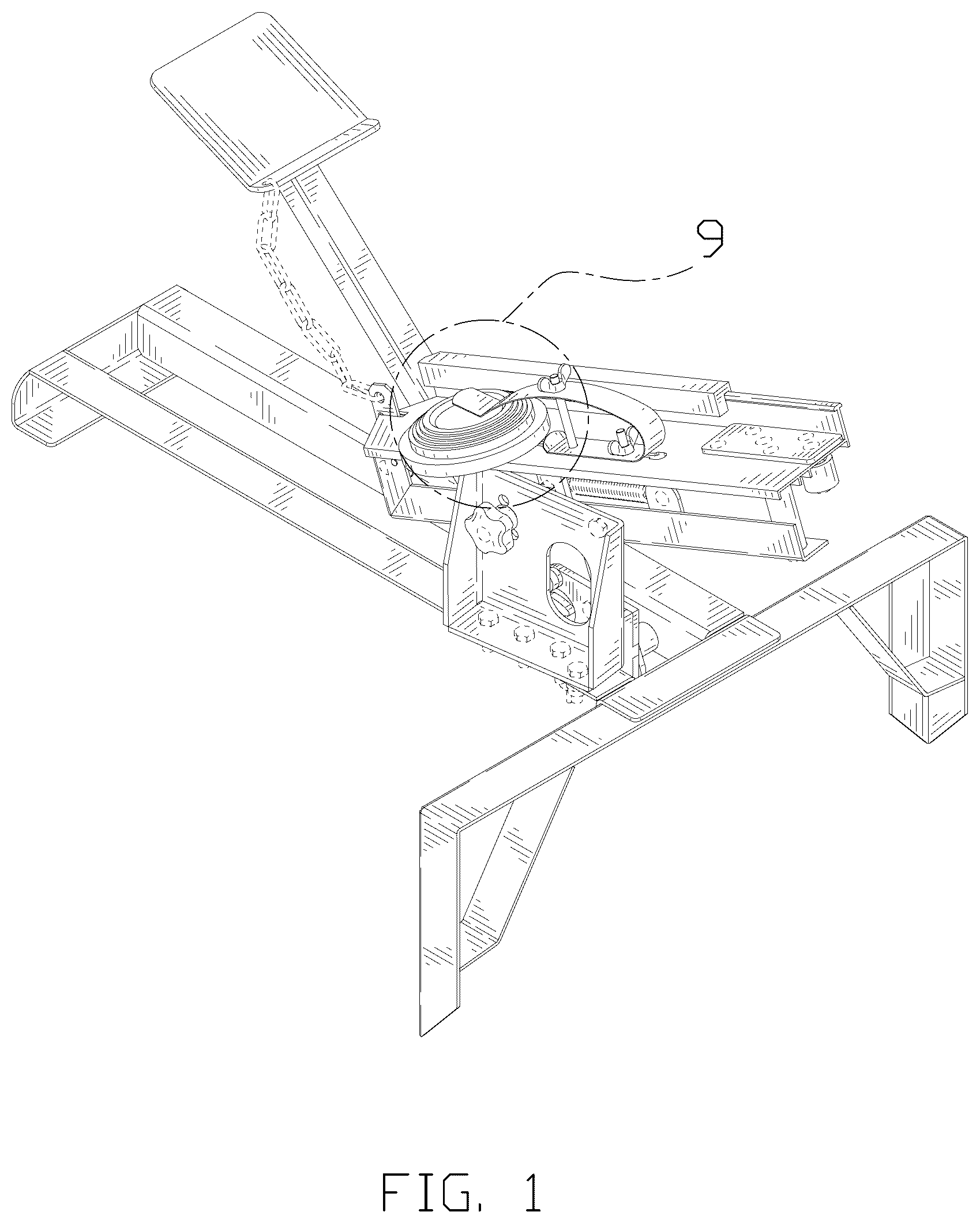 Patent USD1045005 — Target thrower — Figure 1