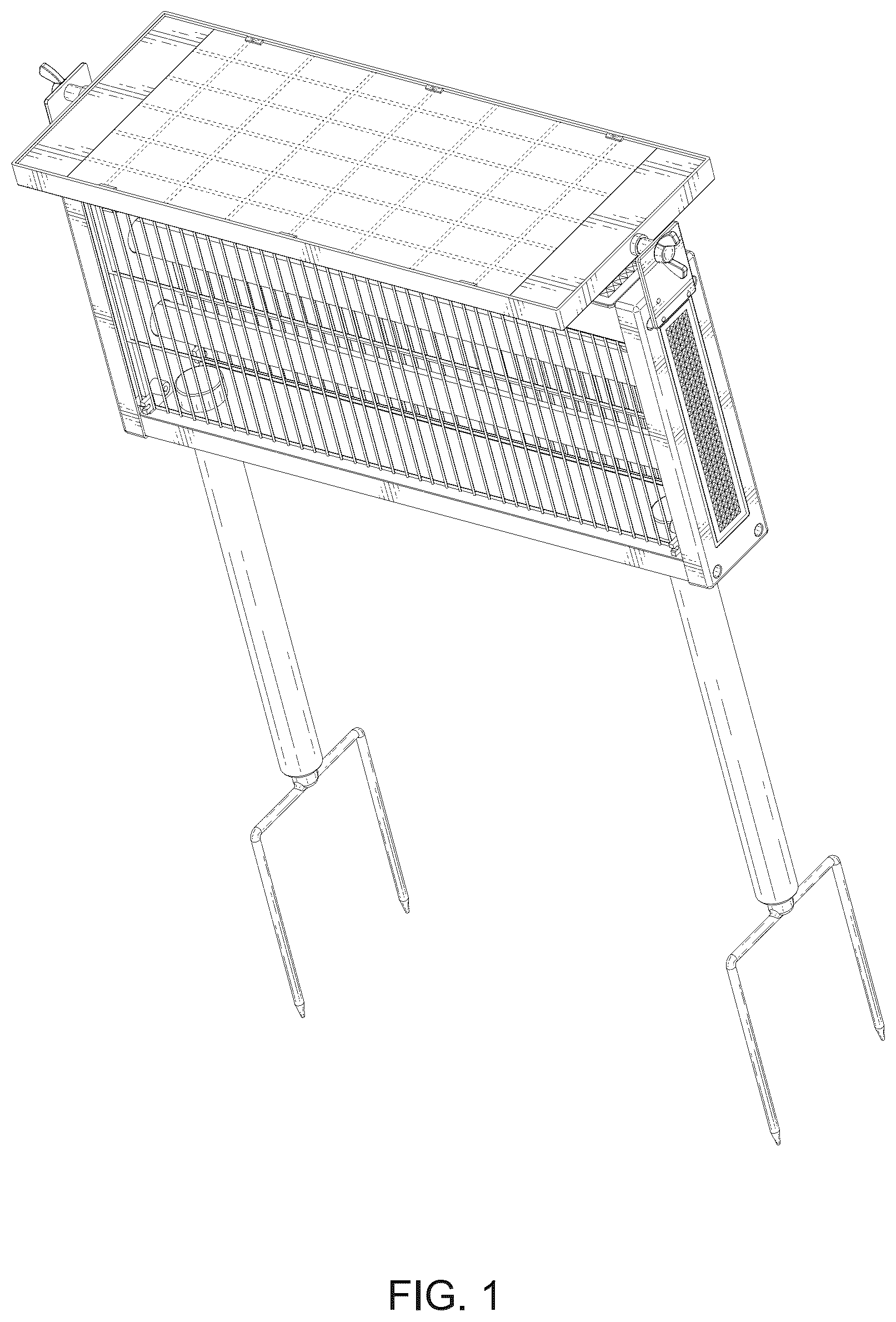 Patent USD1045010 Figure 1 – Bug zapper