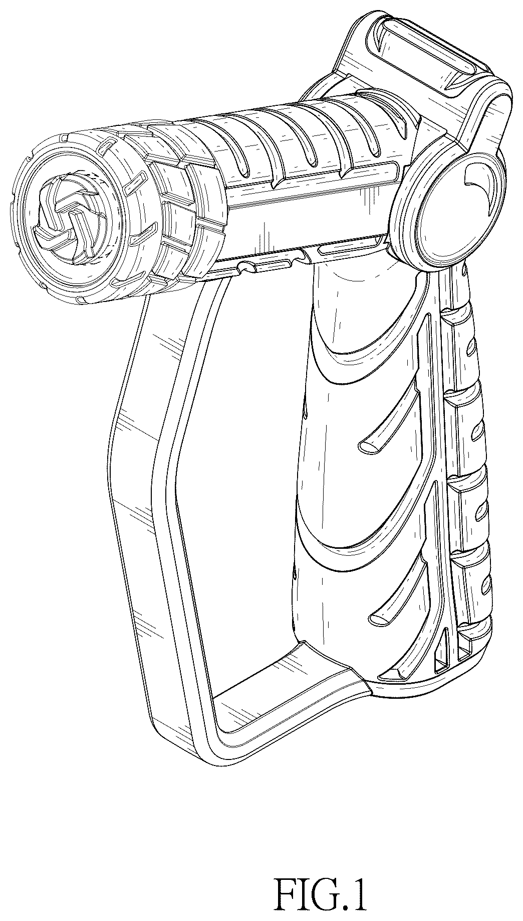Patent USD1045016 — Handheld water sprayer — Figure 1