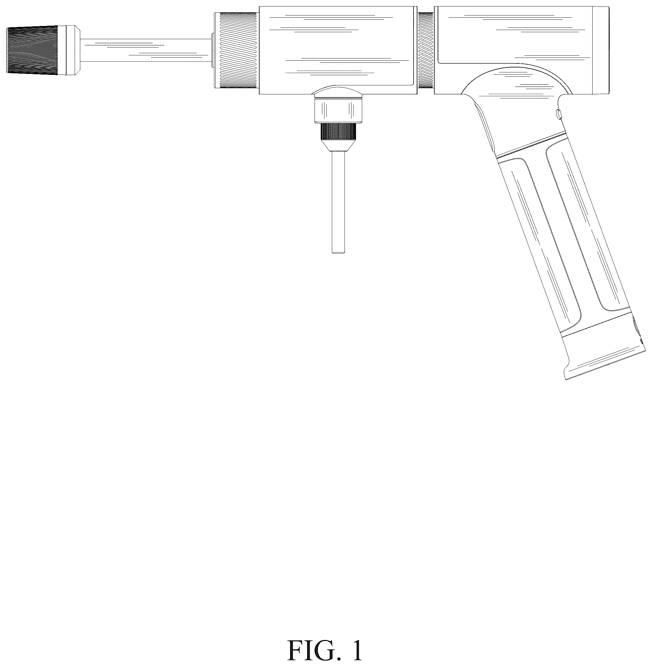Patent USD1045018 — Car washing gun — Figure 1