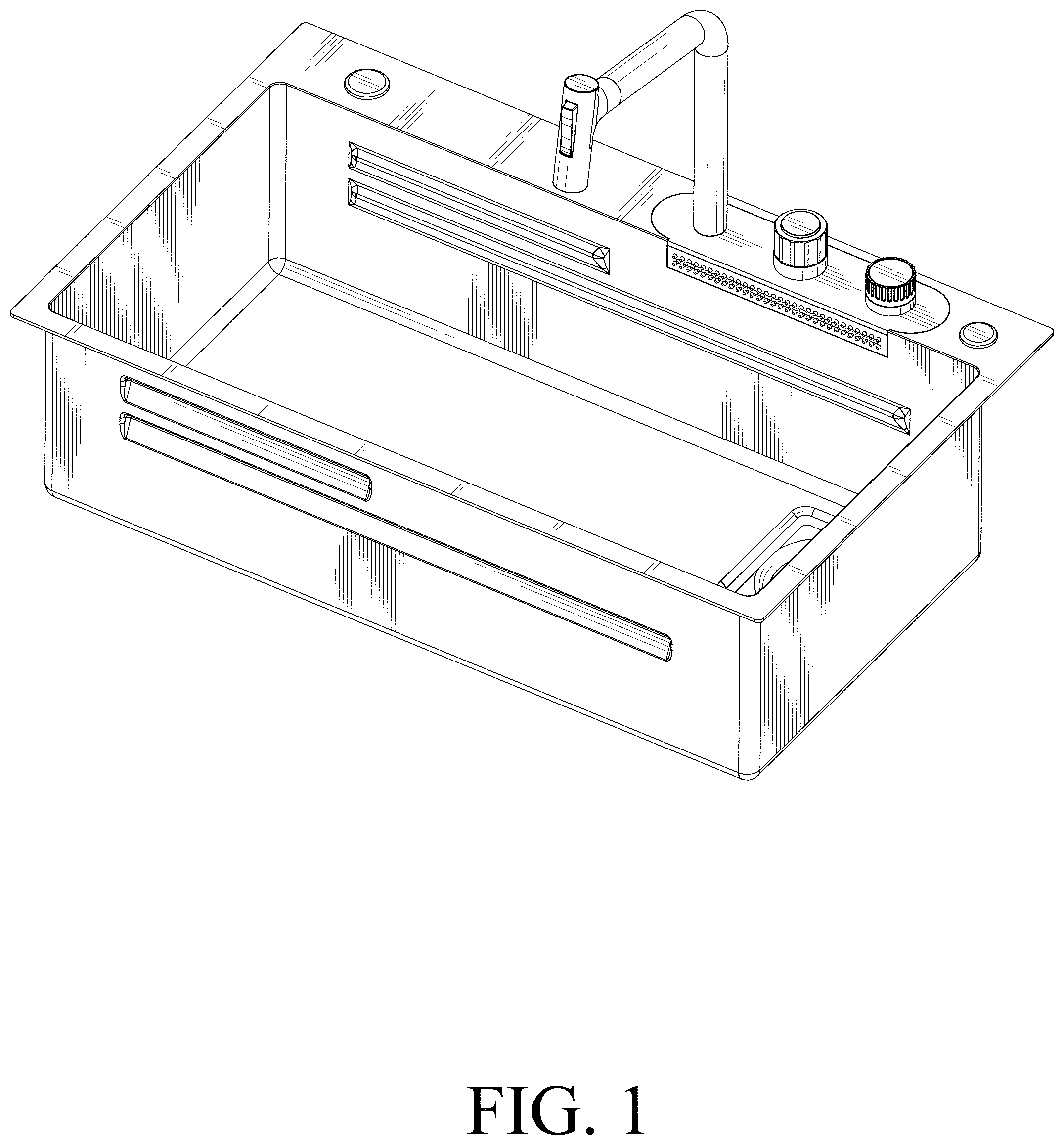 Patent USD1045035 — Wash sink — Figure 1