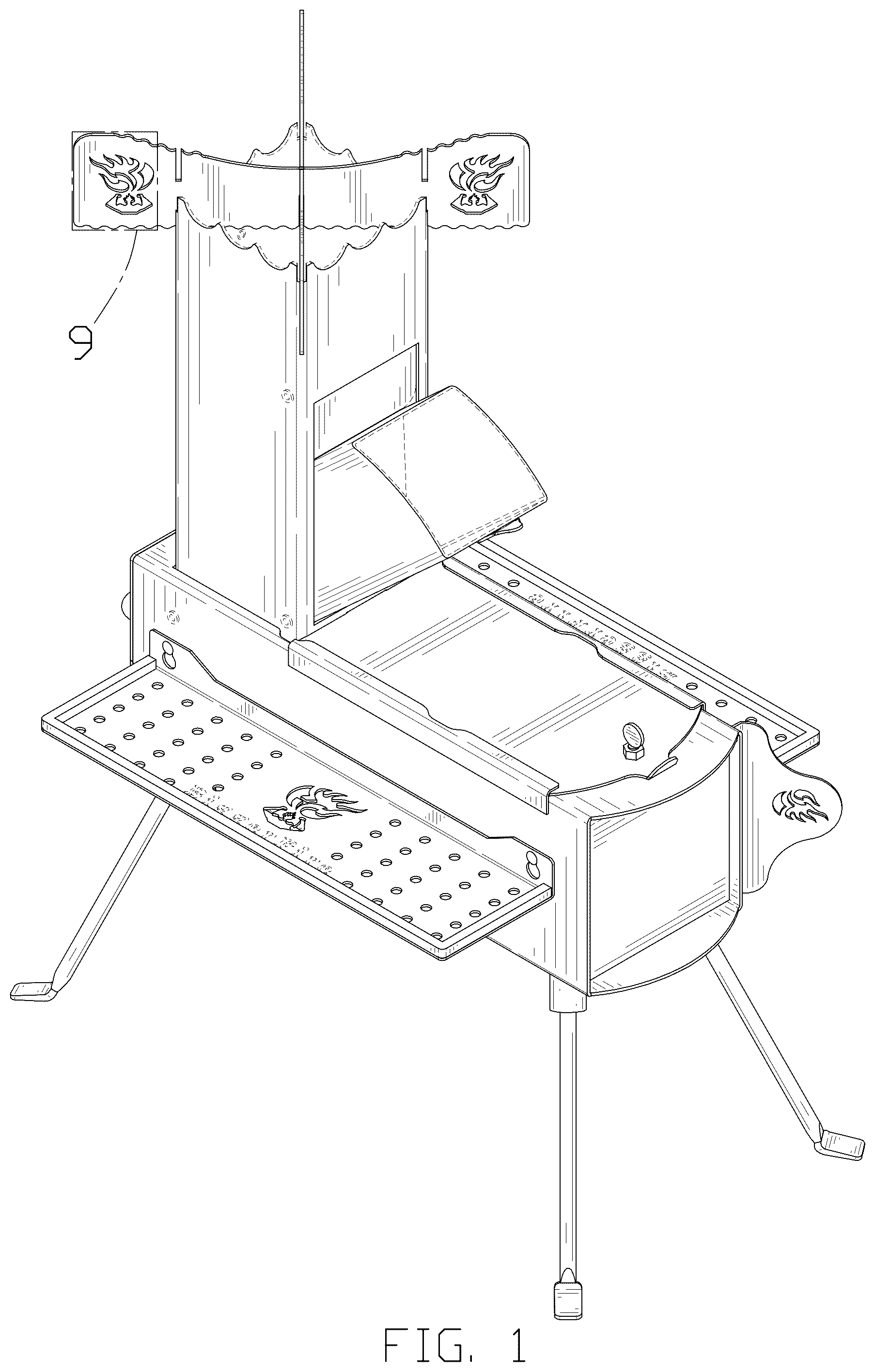 Patent USD1045043 — Rocket stove — Figure 1