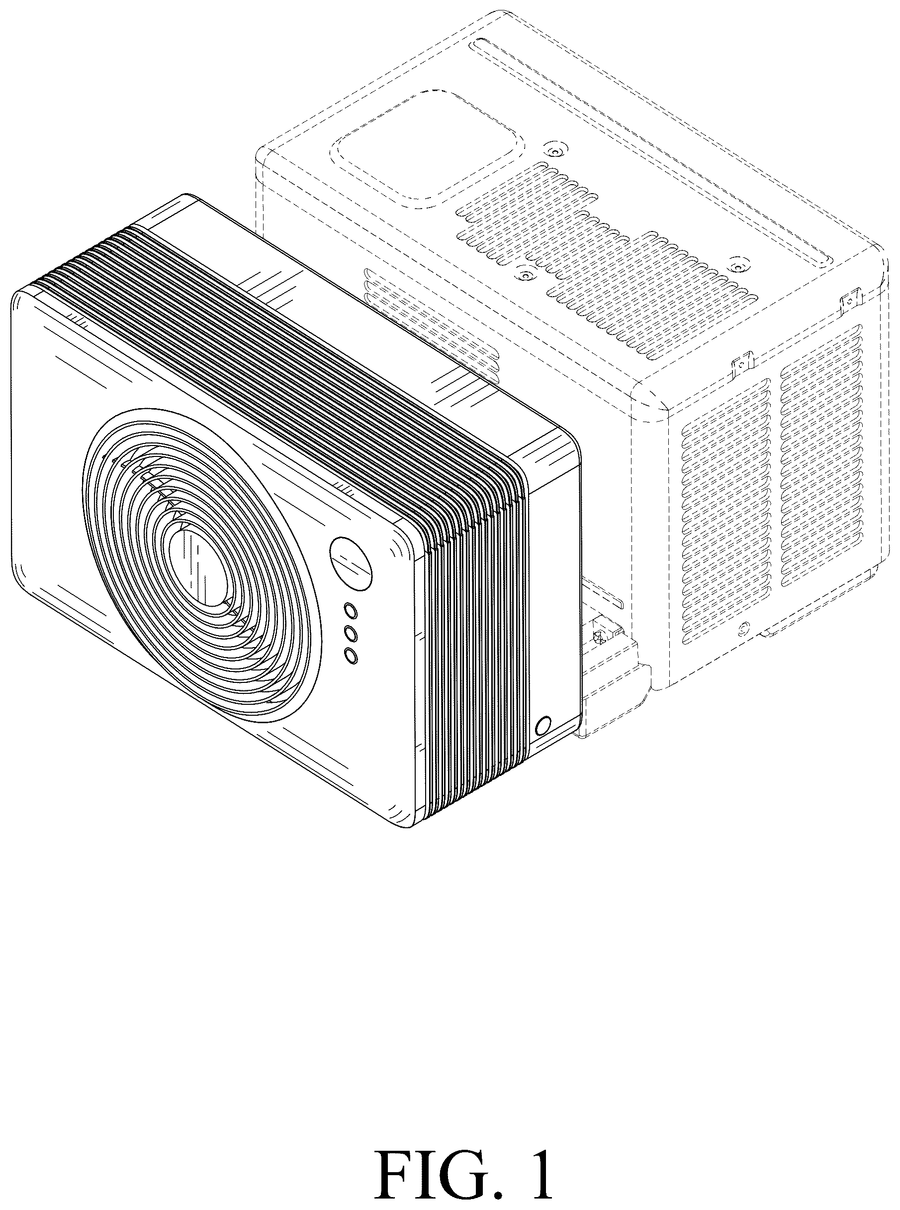 Patent USD1045044 — Window air conditioner — Figure 1