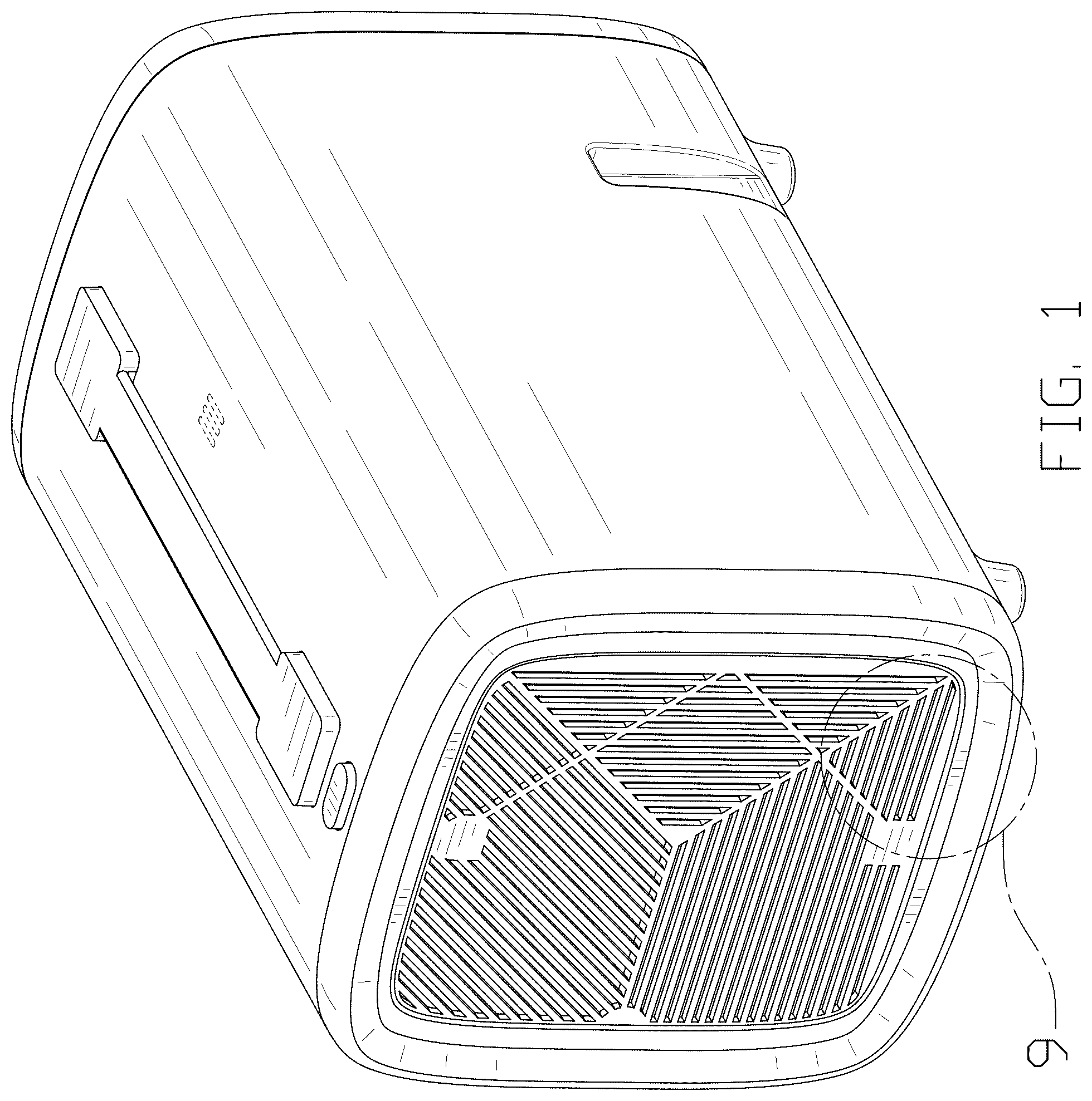Patent USD1045050 — Air purifier — Figure 1