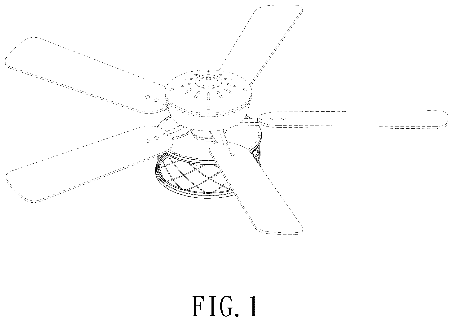 Patent USD1045056 — Ceiling fan light kit — Figure 1