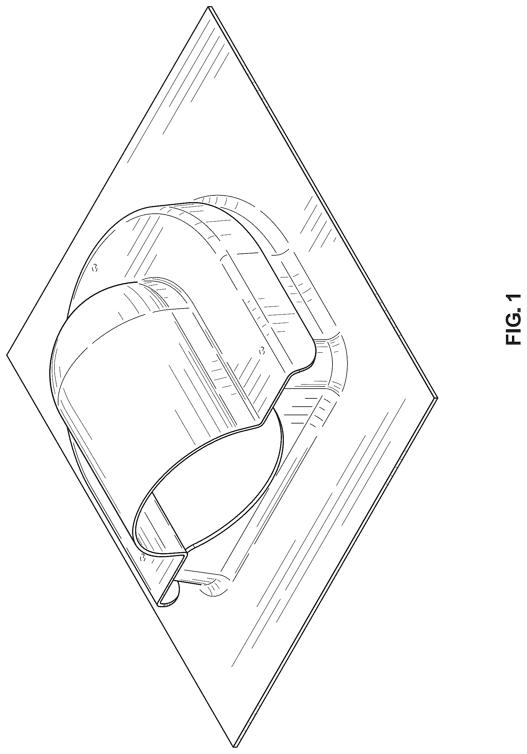 Patent USD1045060 Figure 1 – Flashing