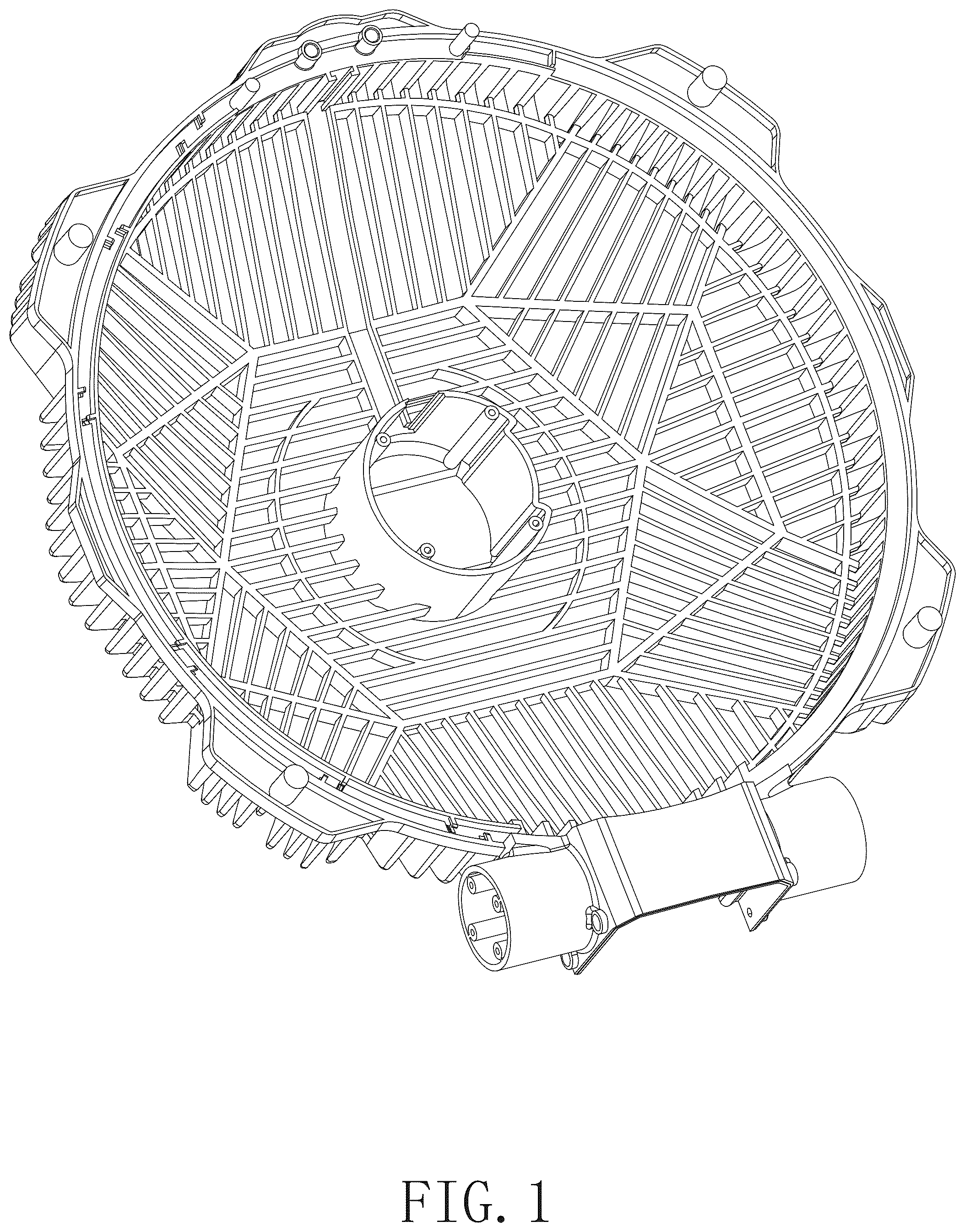 Patent USD1045063 Figure 1 – Fan guard