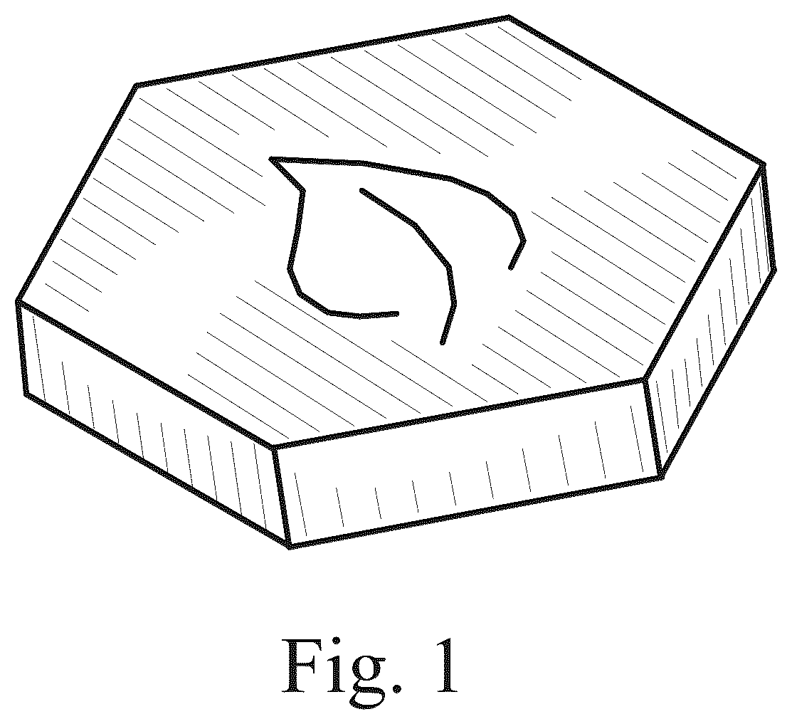 Patent USD1045064 — Single-dose dissolvable personal care unit — Figure 1