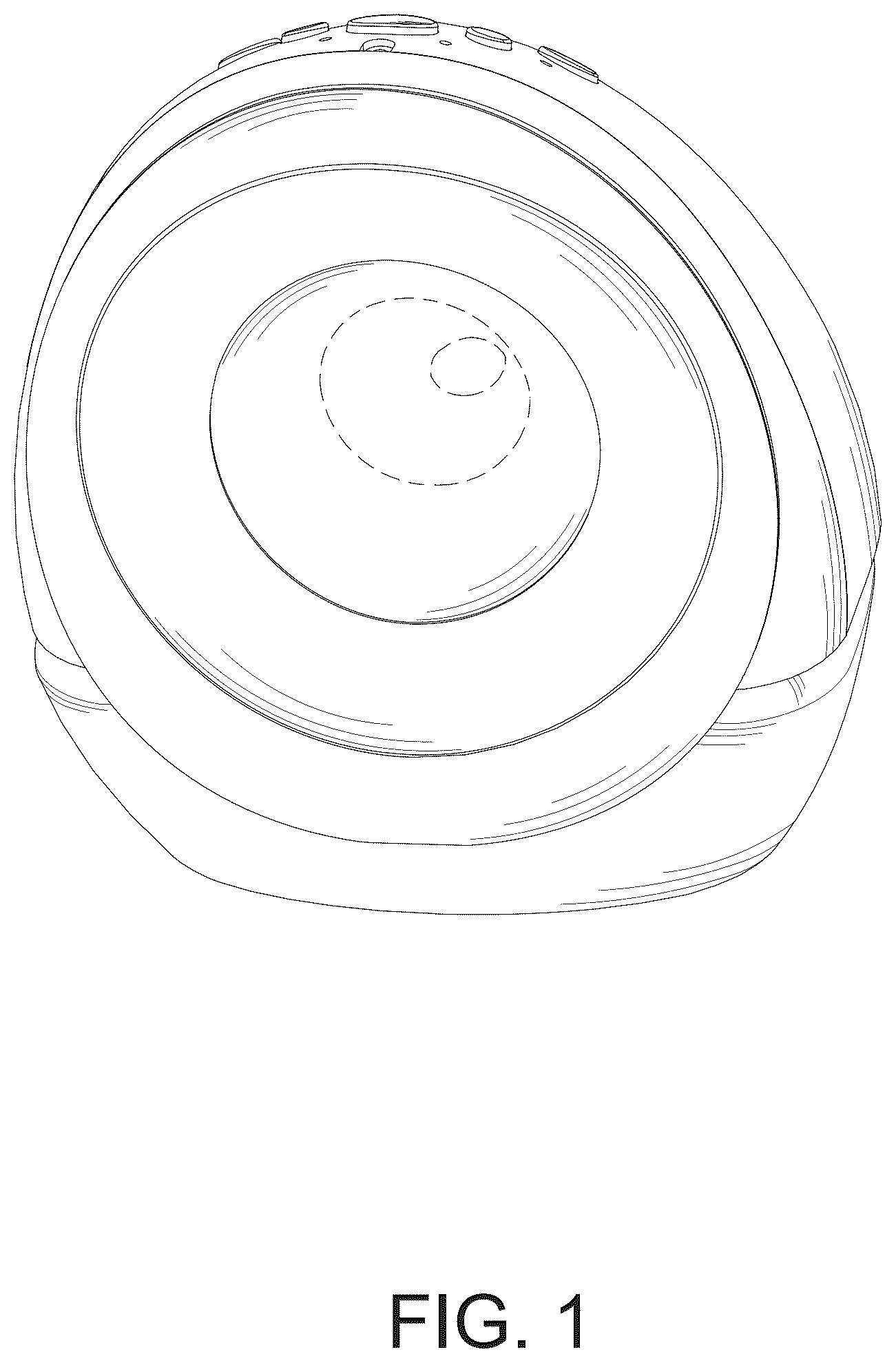 Patent USD1045066 Figure 1 – Breast pump