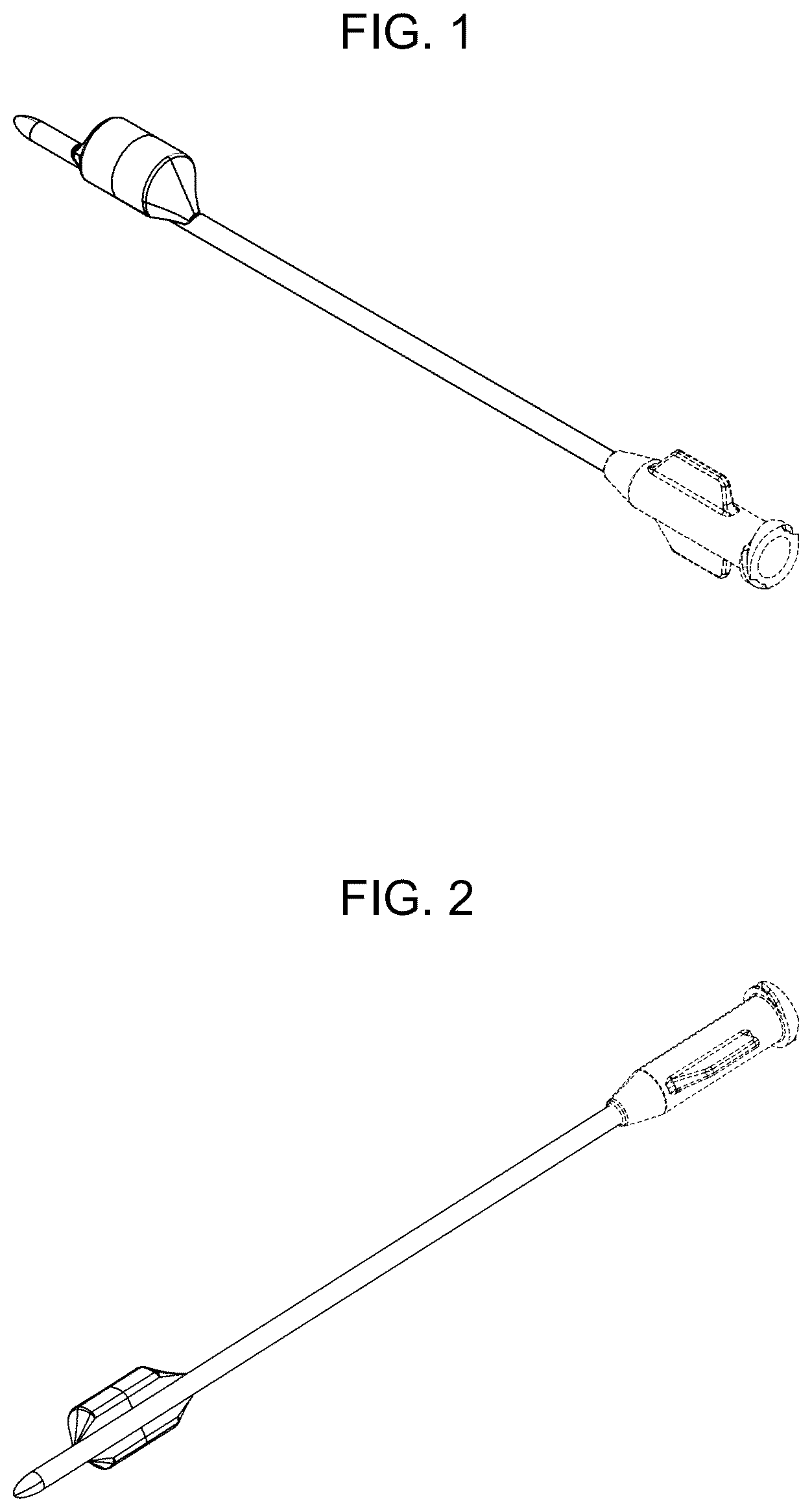Patent USD1045070 — Catheter tip with balloon — Figure 1