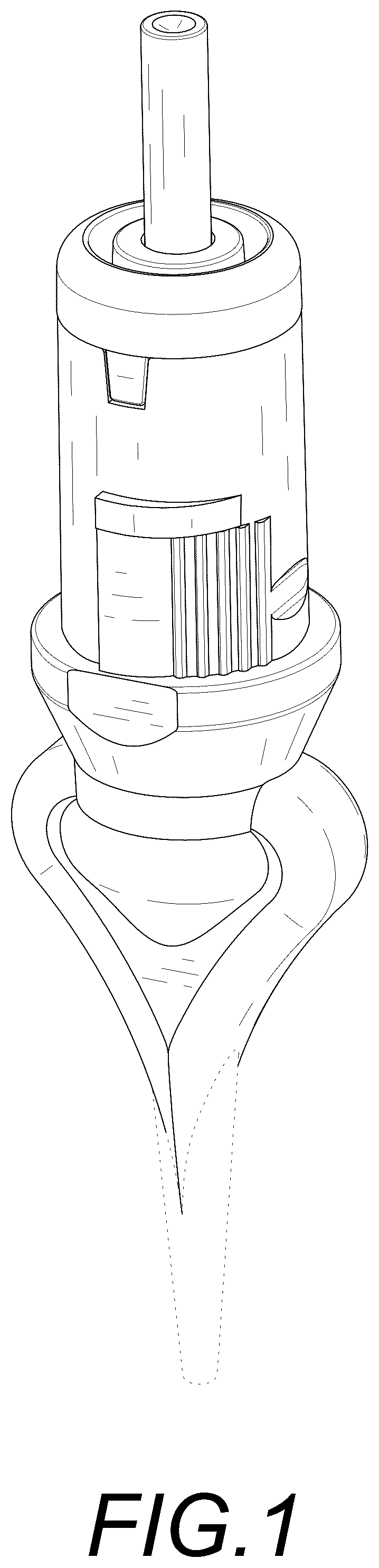 Patent USD1045079 — Tattoo and embroidery integrated needle — Figure 1