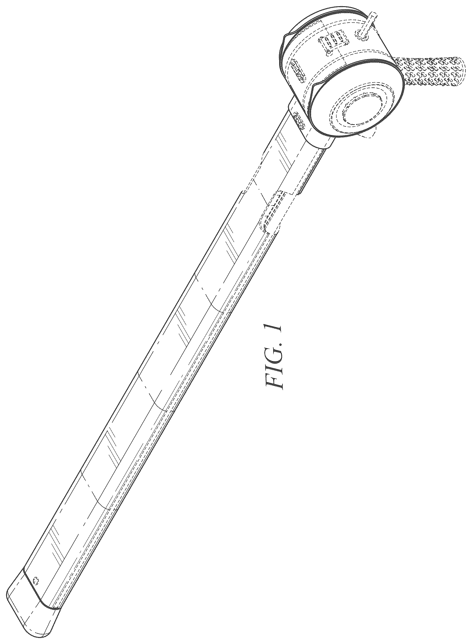 Patent USD1045080 Figure 1 – Veterinary saw