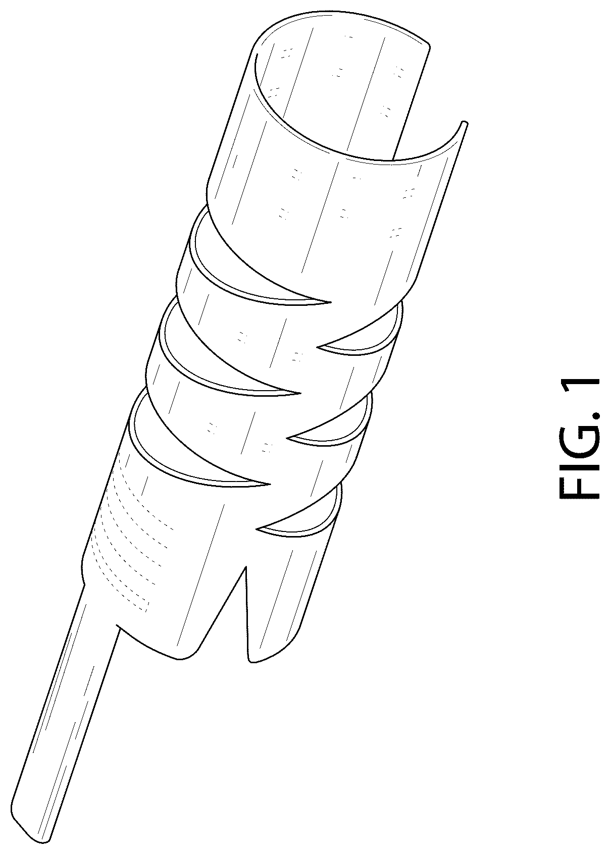 Patent USD1045083 — Inner component of a penile sleeve implant — Figure 1