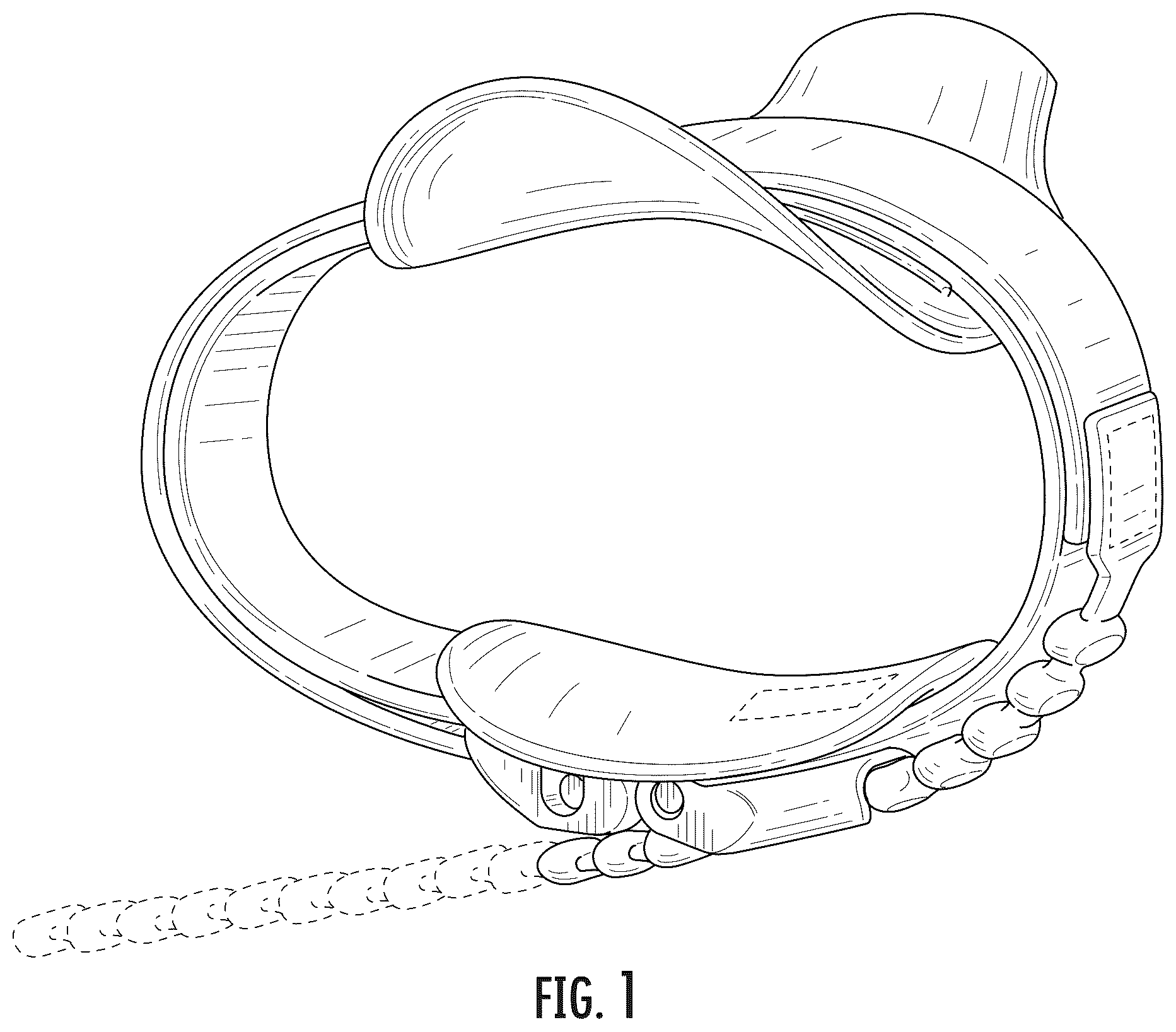 Patent USD1045097 — Wrist brace — Figure 1