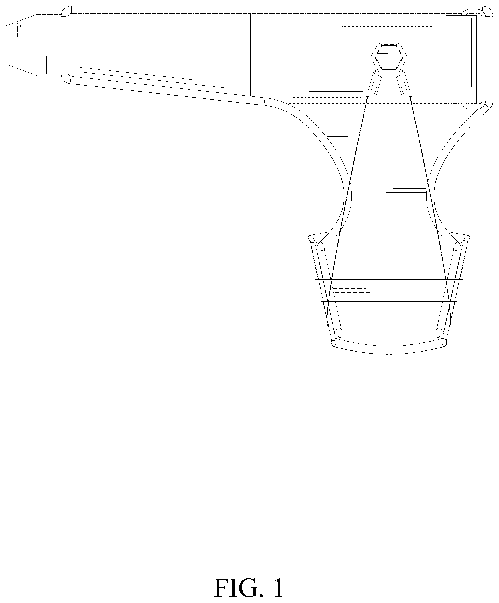 Patent USD1045098 — Plantar fasciitis night splint — Figure 1