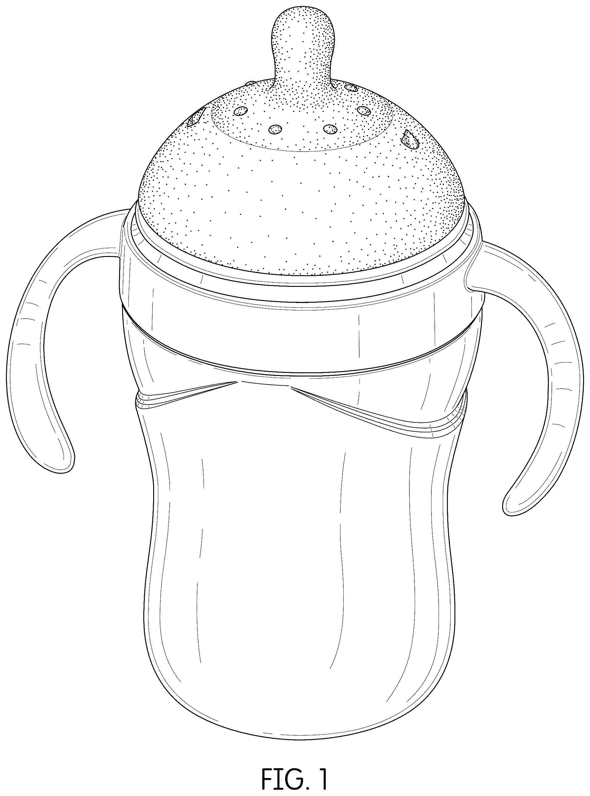 Patent USD1045104 — Feeding bottle — Figure 1