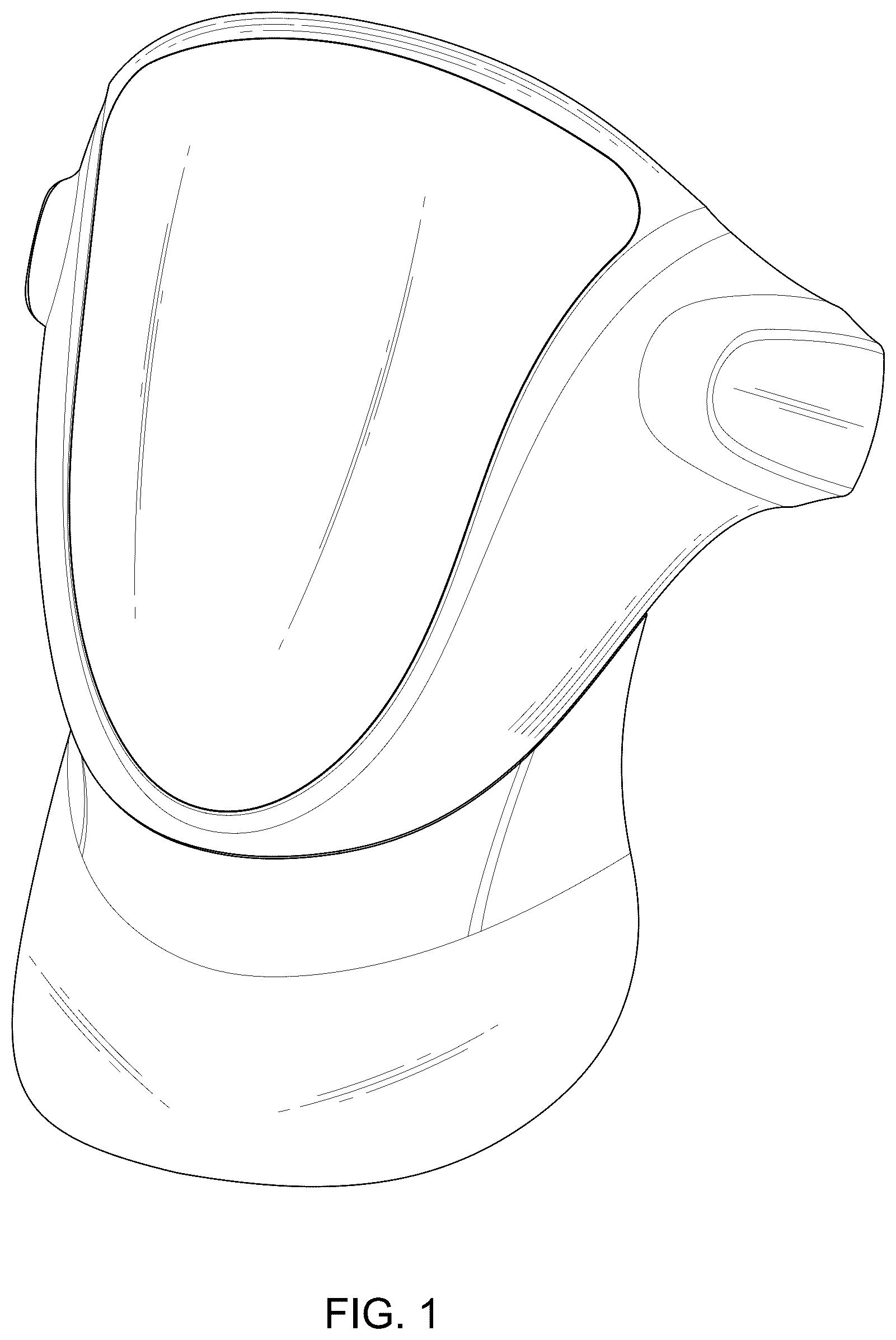 Patent USD1045106 — Skincare mask with charger — Figure 1