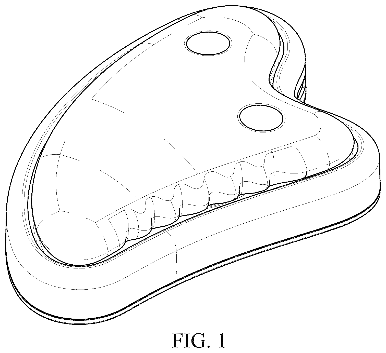 Patent USD1045107 — Red light therapy gua sha — Figure 1