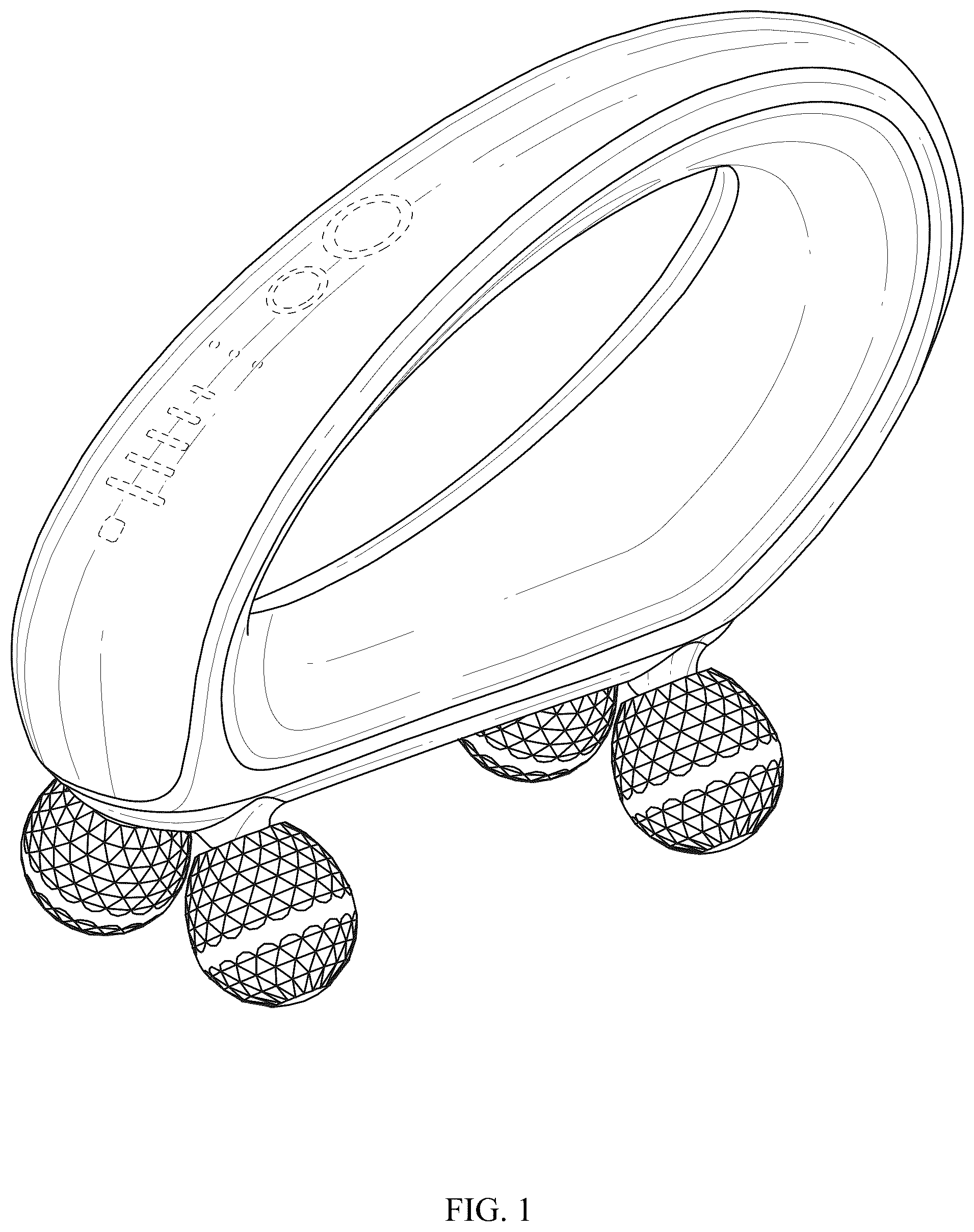 Patent USD1045118 Figure 1 – Cellulite reduction massager