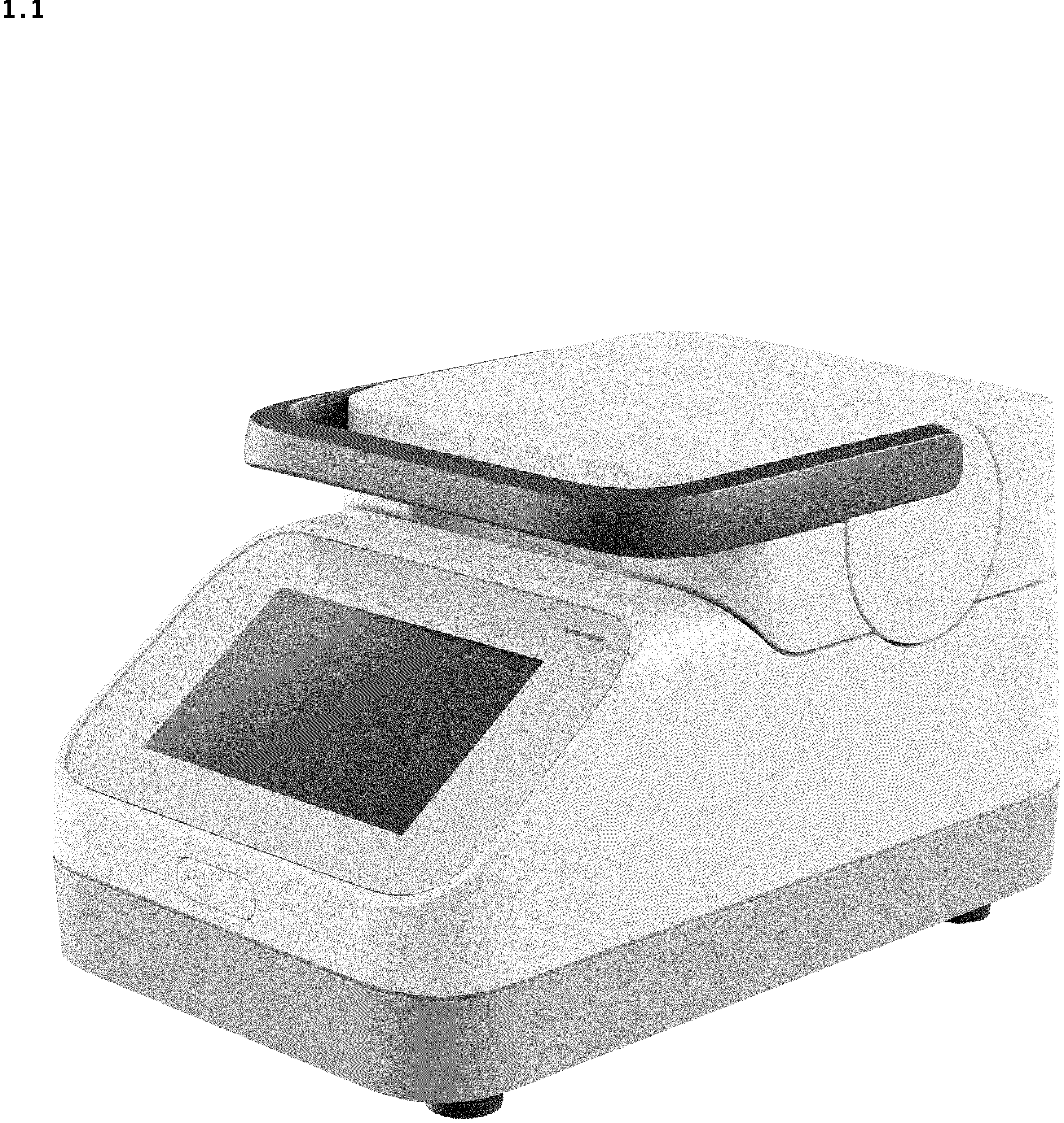Patent USD1045123 Figure 1 – Thermocycler