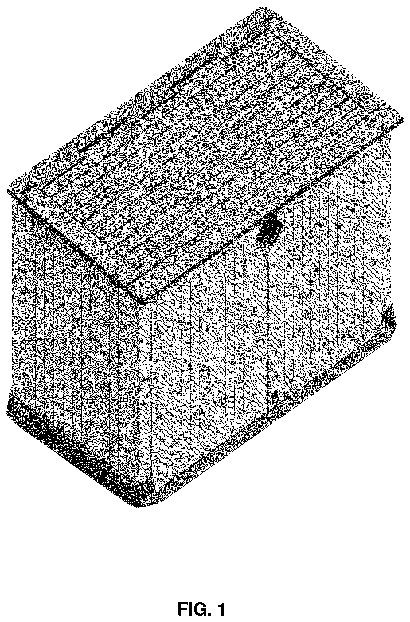 Patent USD1045131 — Outdoor storage shed — Figure 1