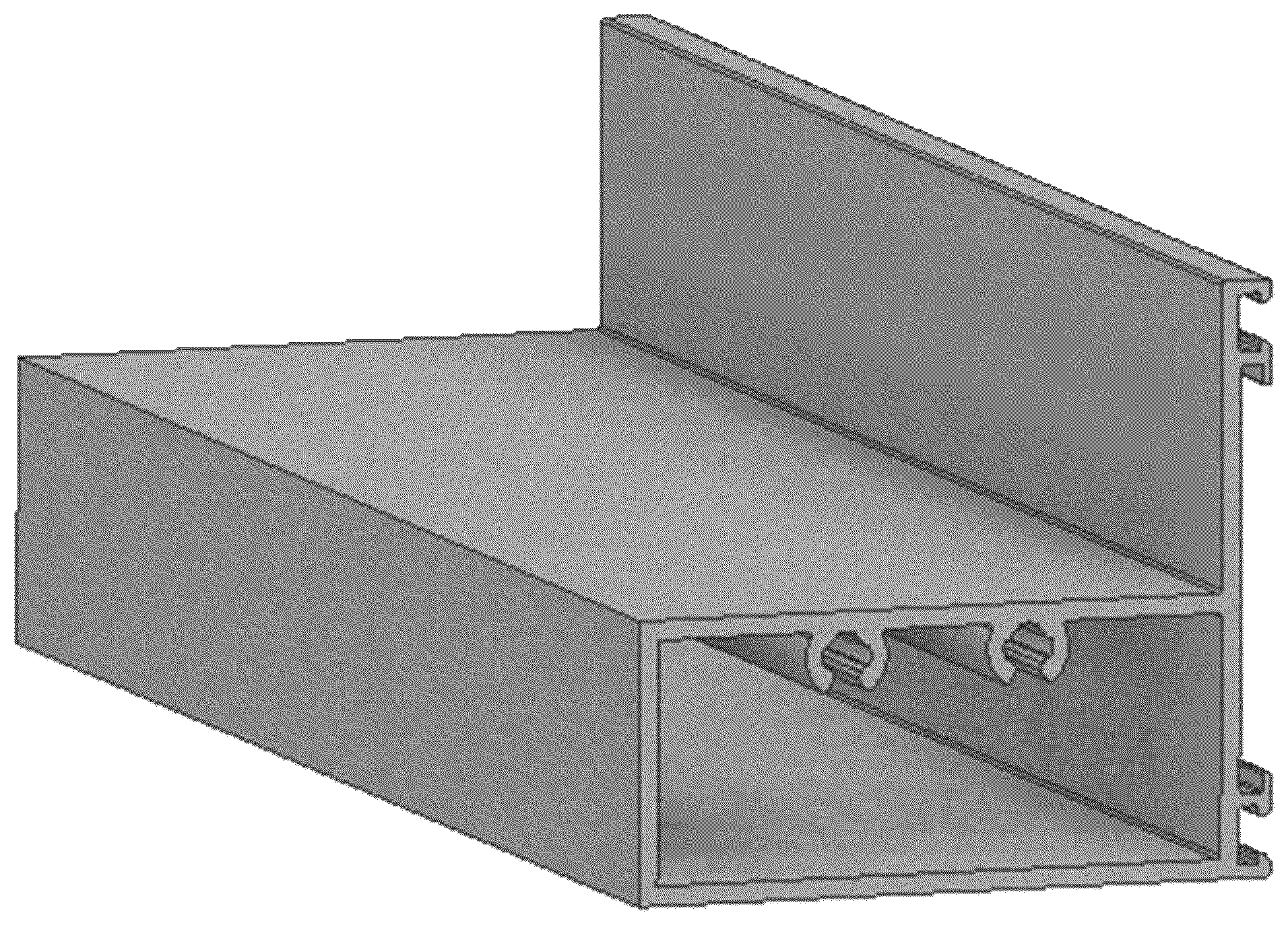 Patent USD1045134 — Window wall system frame profile — Figure 1