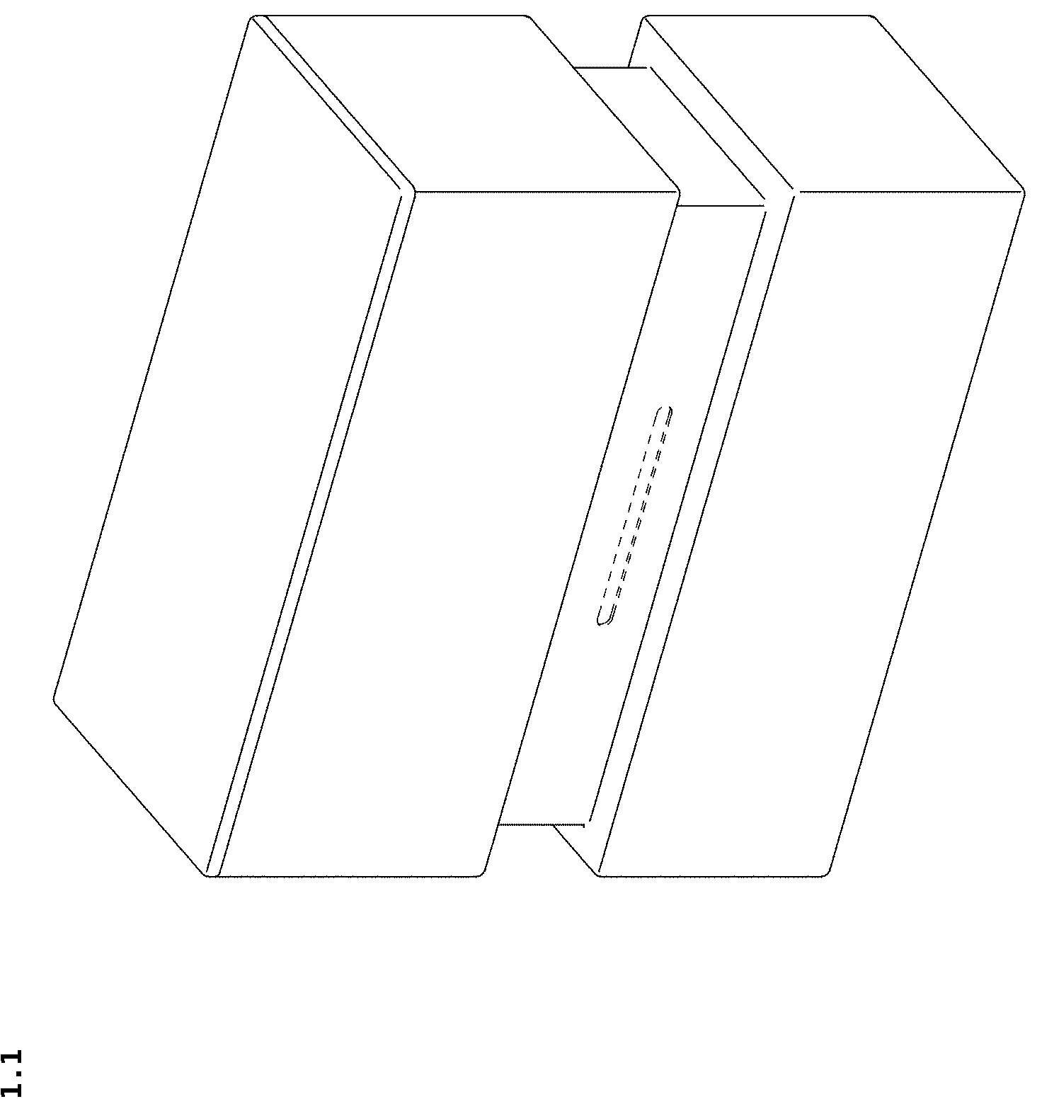 Patent USD1045139 — Adjustable cap for lumber — Figure 1